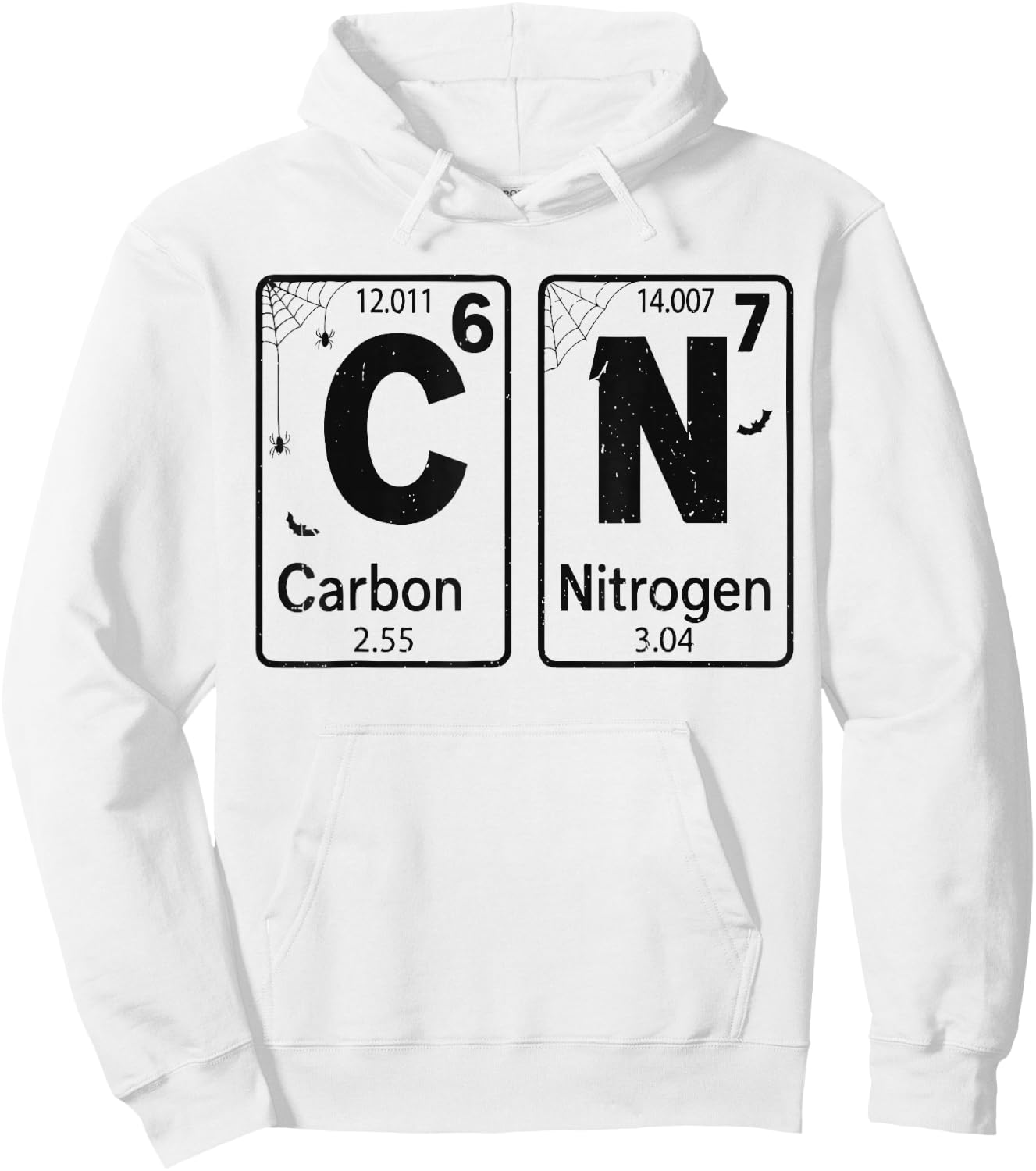 67 Periodic Table Halloween Costume Mad Scientist Toddler Hoodie - Hoodie | White