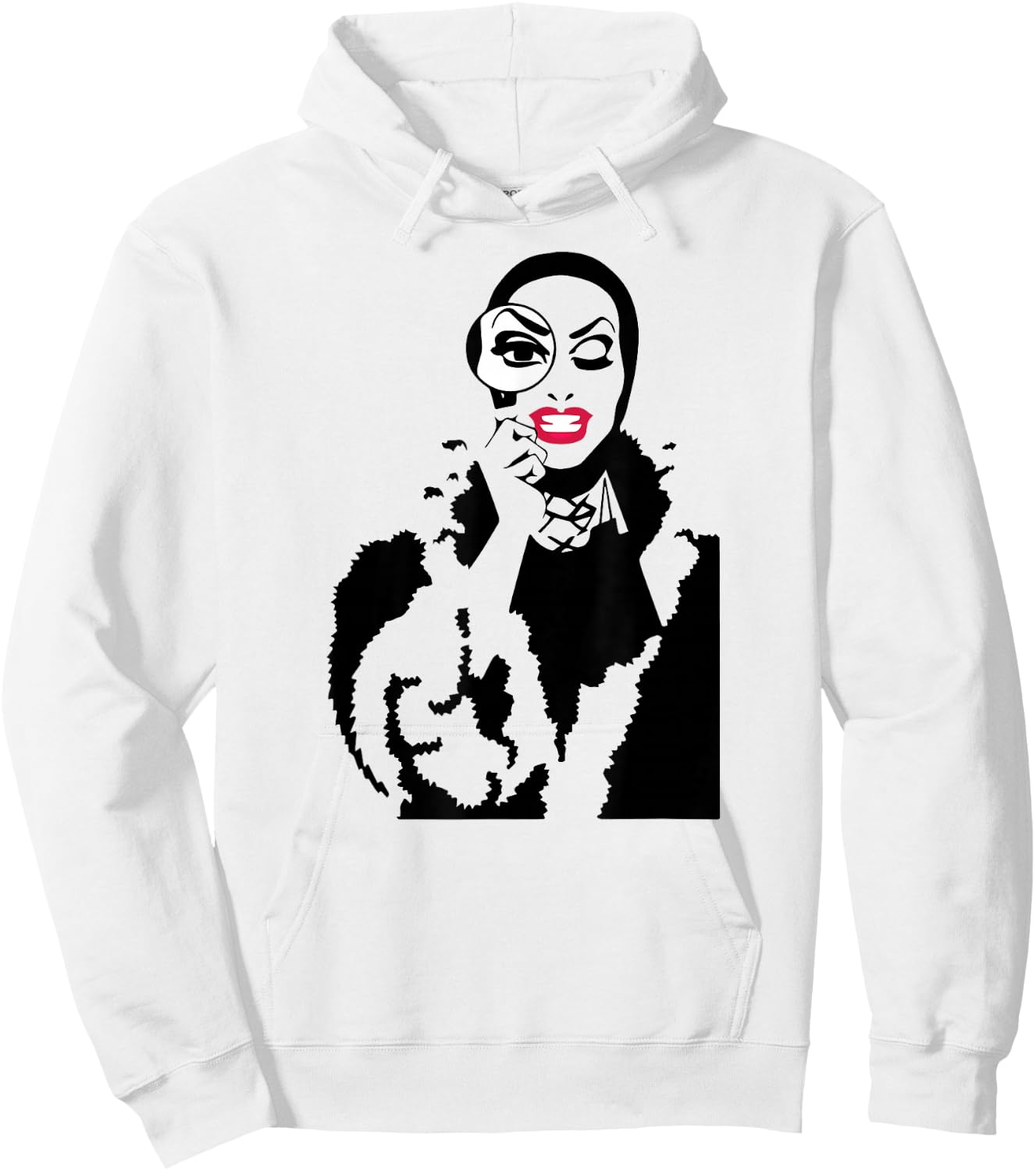 Monsoon Drag Queen Race Hoodie - Hoodie | White