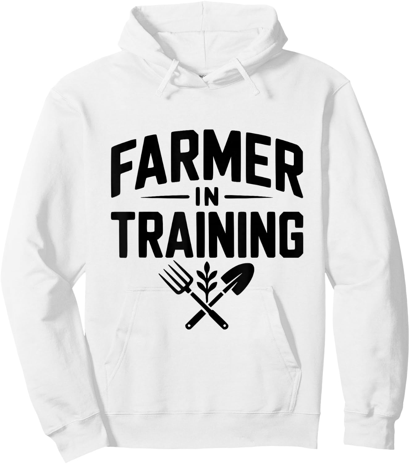 Future Farmer in Training Cute Farm Animal Lover Hoodie - Hoodie | White