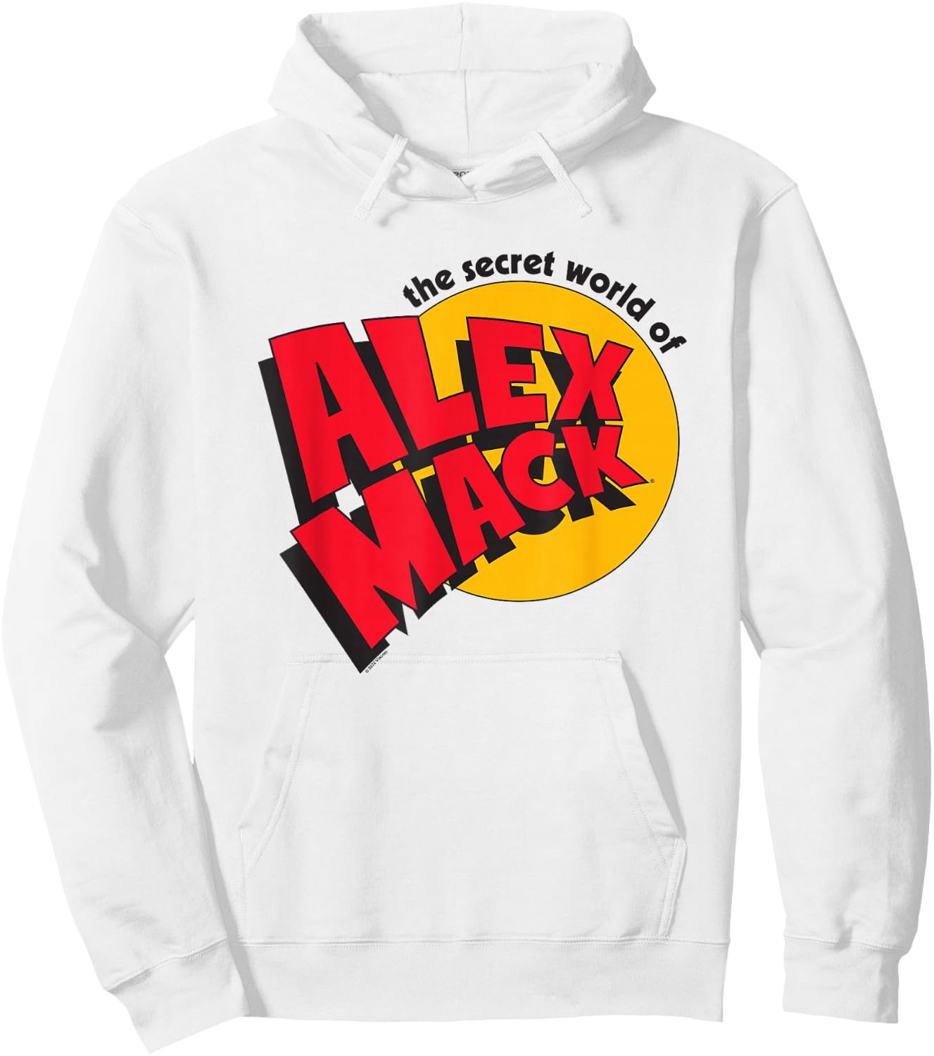 The Secret World of Alex Mack Logo Hoodie - Hoodie | White