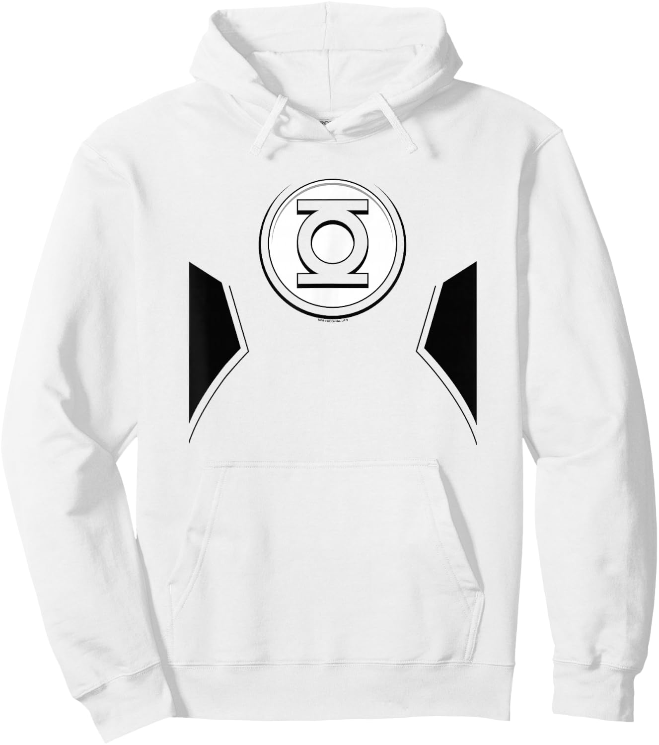 Green Lantern New Uniform Halloween Costume Hoodie - Hoodie | White