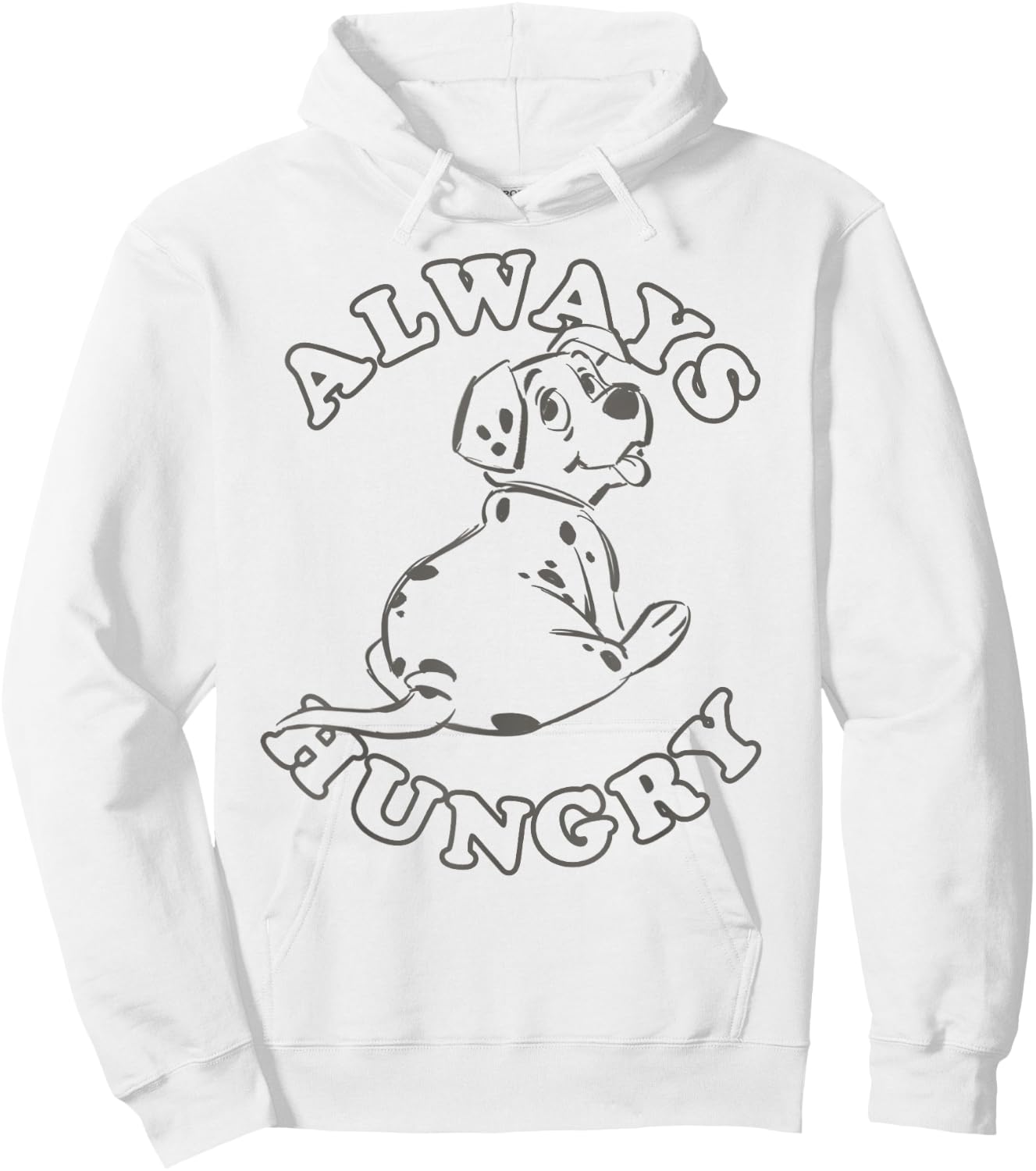 Disney 101 Dalmatians Rolly Always Hungry Hoodie - Hoodie | White