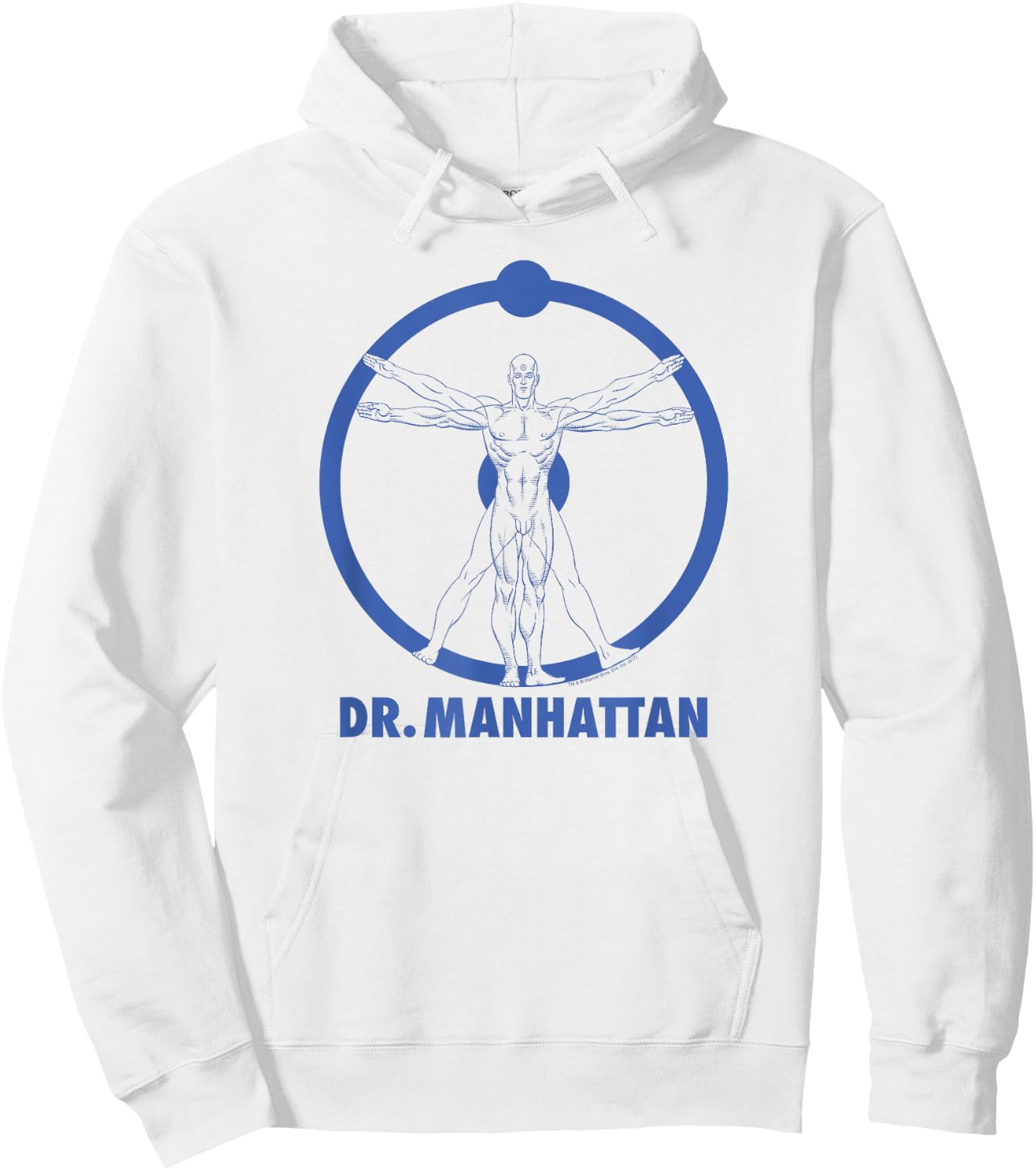 Watchmen Vintage Dr. Manhattan Hoodie - Hoodie | White