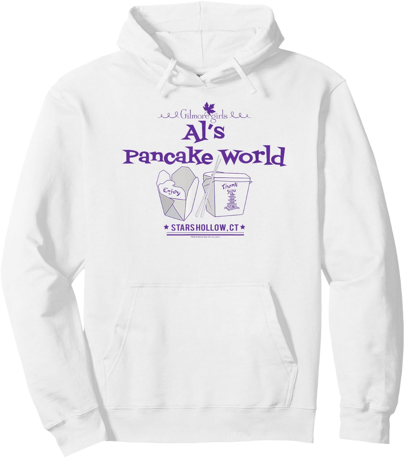 Gilmore Girls Al's Pancake World Hoodie - Hoodie | White