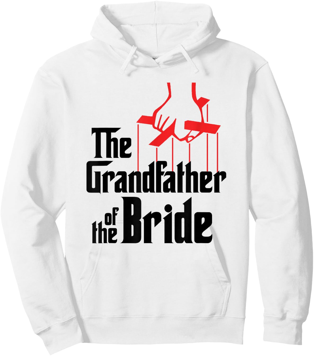 Grandfather of the Bride Hoodie - Hoodie | White