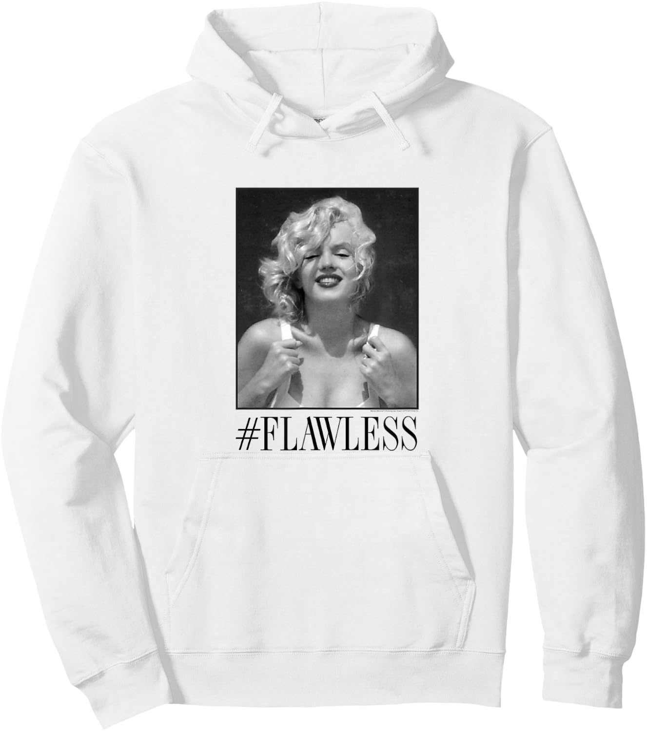Marilyn Monroe #Flawless Hoodie - Hoodie | White