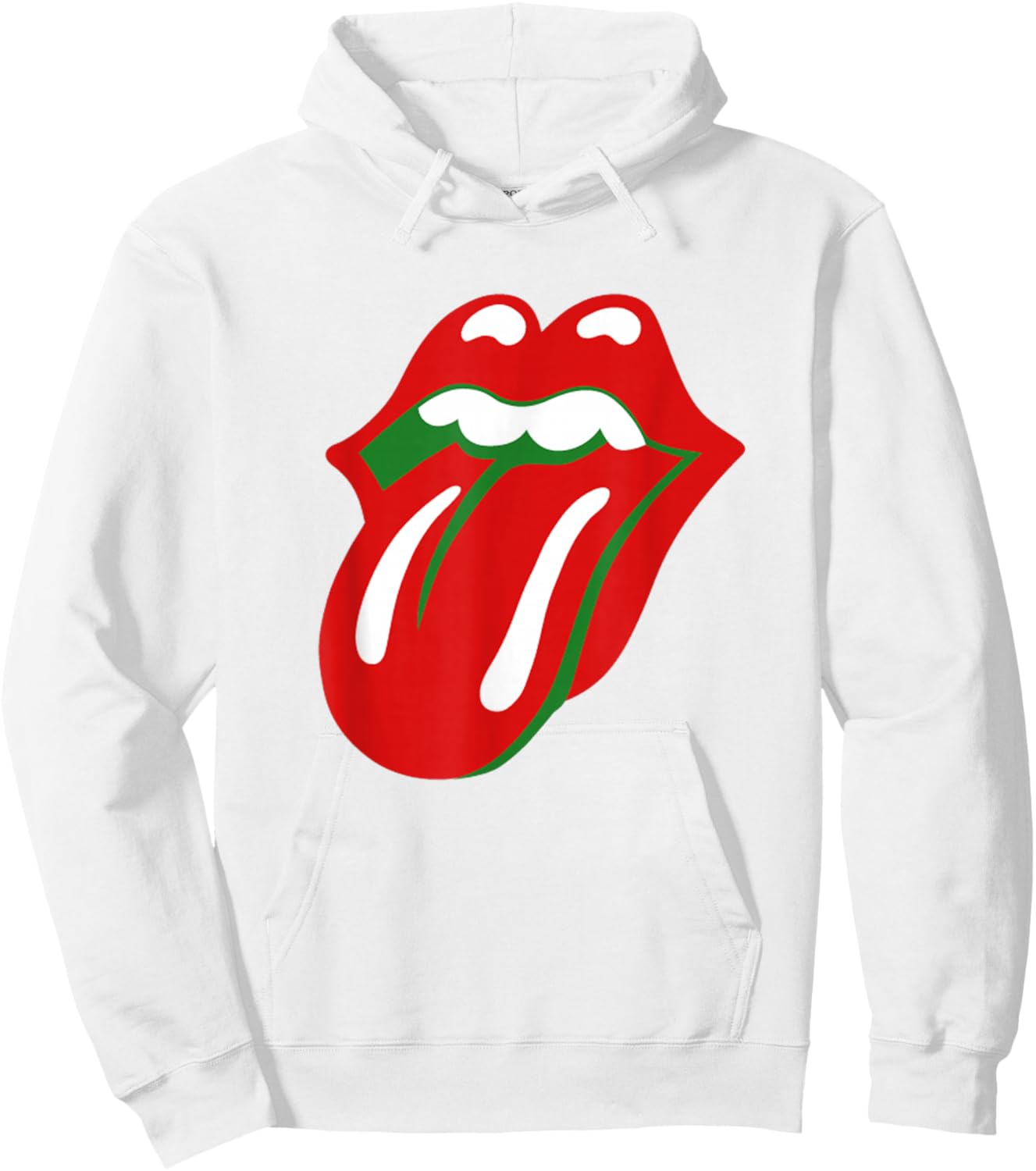 Rolling Stones Holiday Tongue Hoodie - Hoodie | White