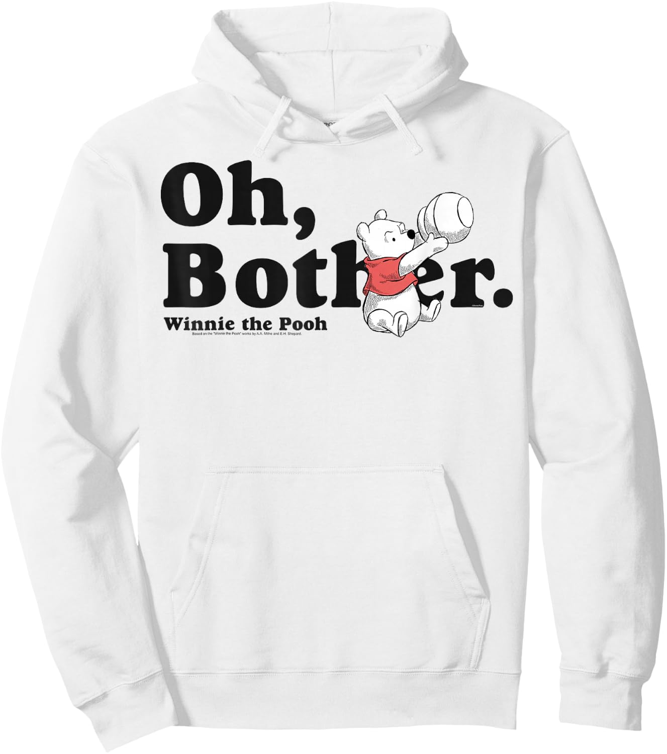 Disney Winnie The Pooh Oh Bother Hoodie - Hoodie | White