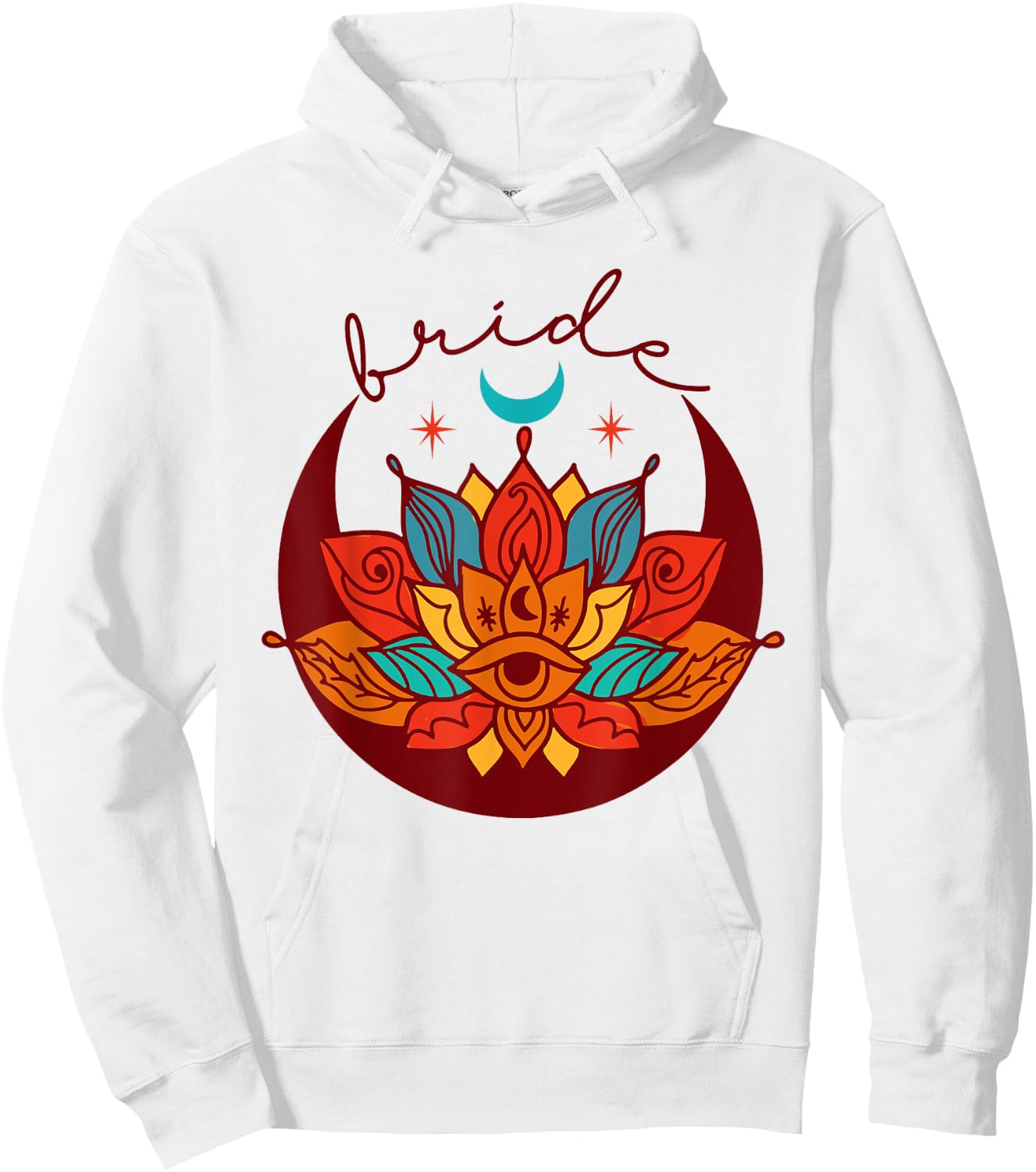 Bridal Celestial Mystical Bachelorette Party Bride To Be Hoodie - Hoodie | White