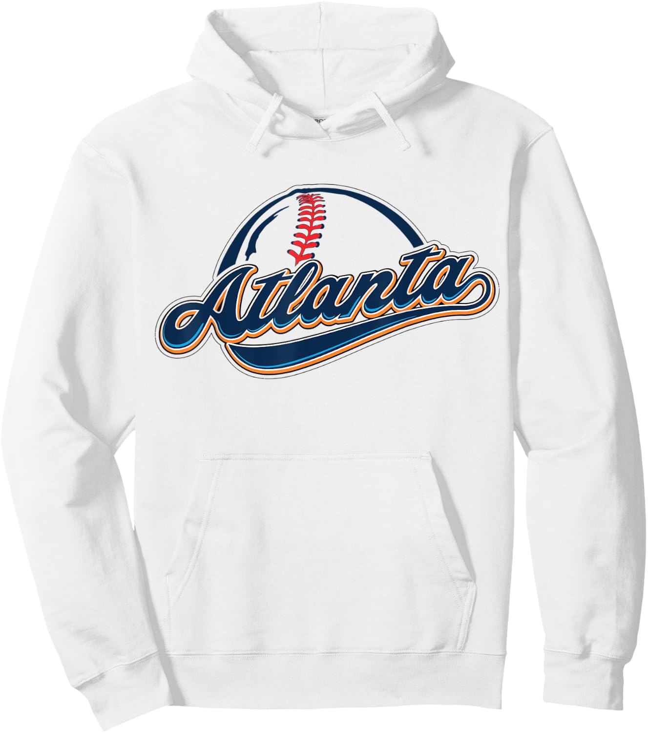 Atlanta 2022 - Baseball Lovers Hoodie - Hoodie | White