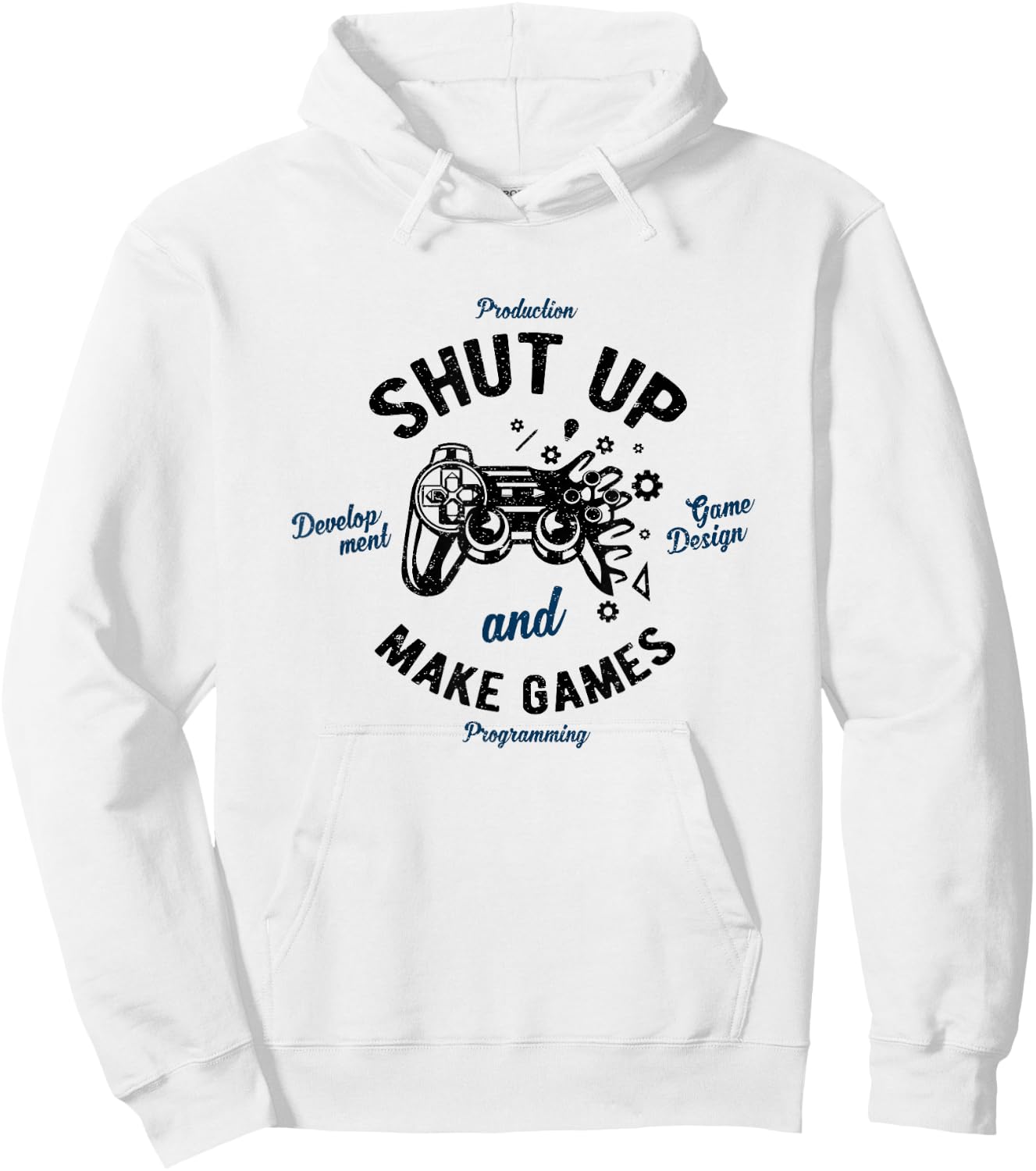 Games Development Make Games Video Game Developer Hoodie - Hoodie | White