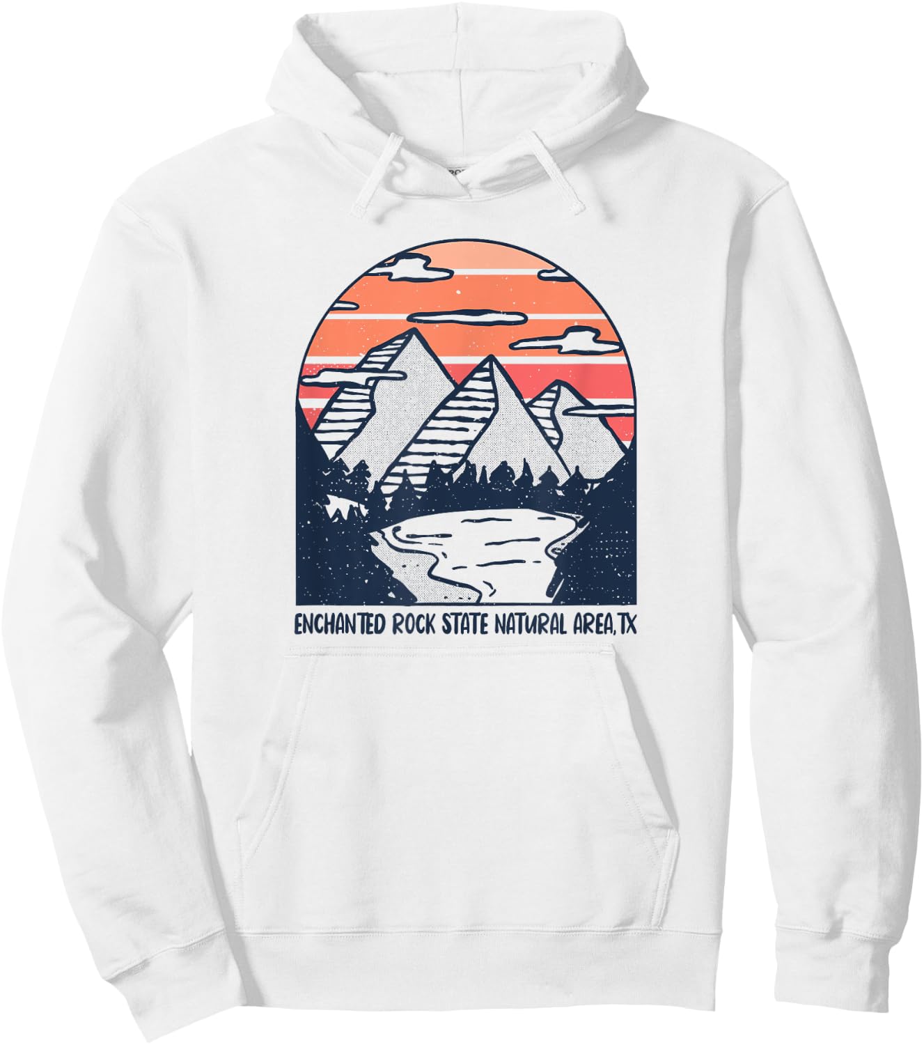 Enchanted Rock Natural Area Texas Outdoors Camping Hiking Hoodie - Hoodie | White