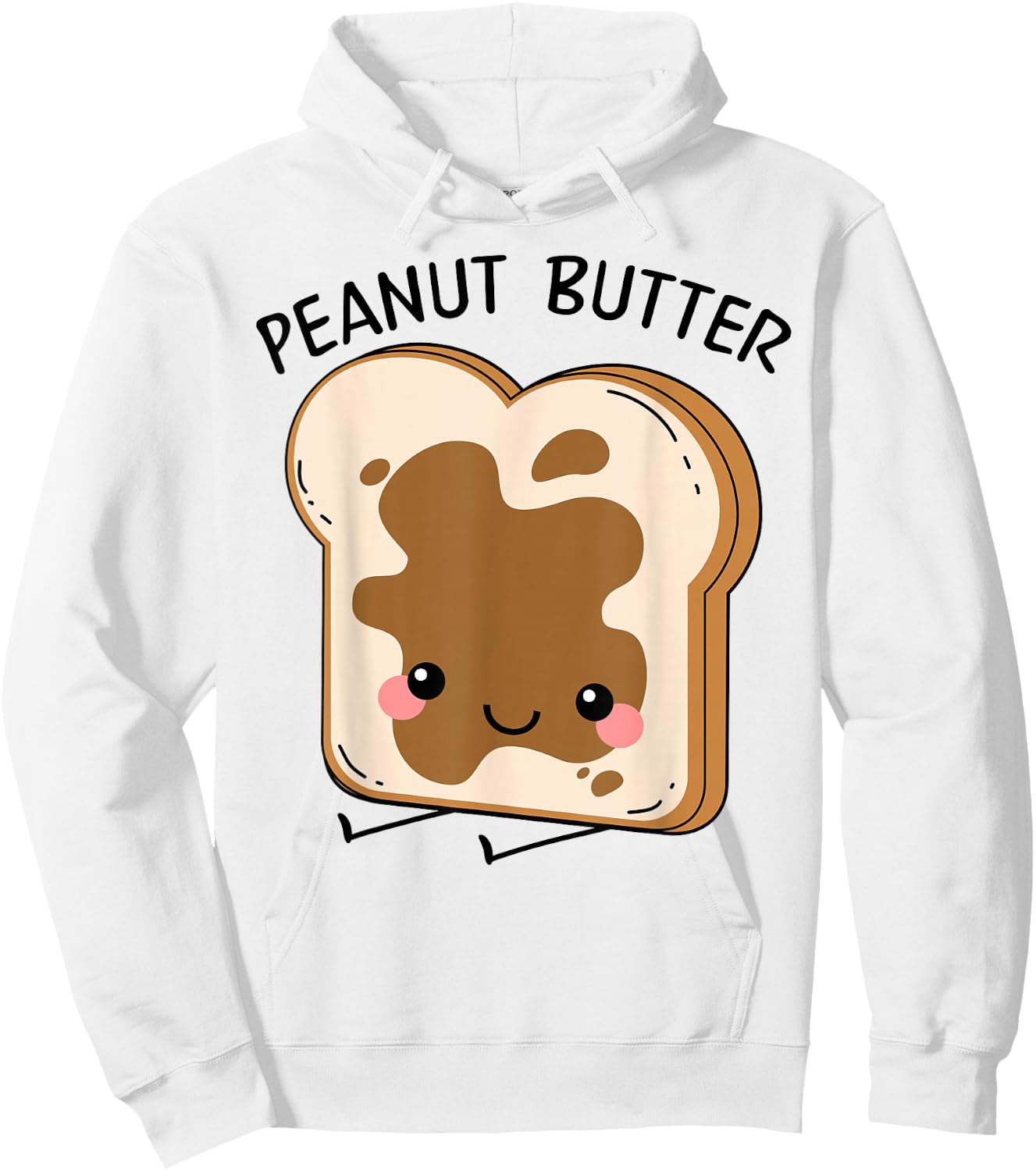 Peanut Butter Matching Halloween Costume Set DIY Jelly Shirt Hoodie - Hoodie | White