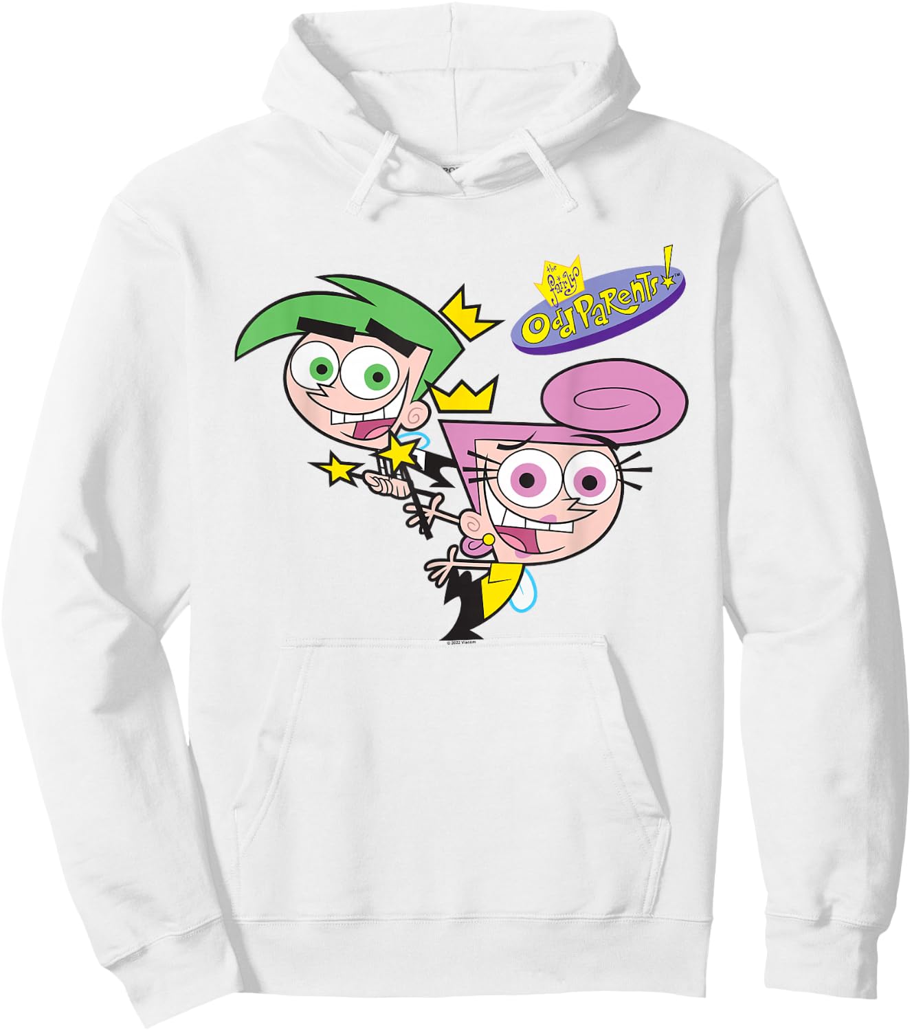 The Fairly OddParents Starring Cosmo and Wanda Hoodie - Hoodie | White