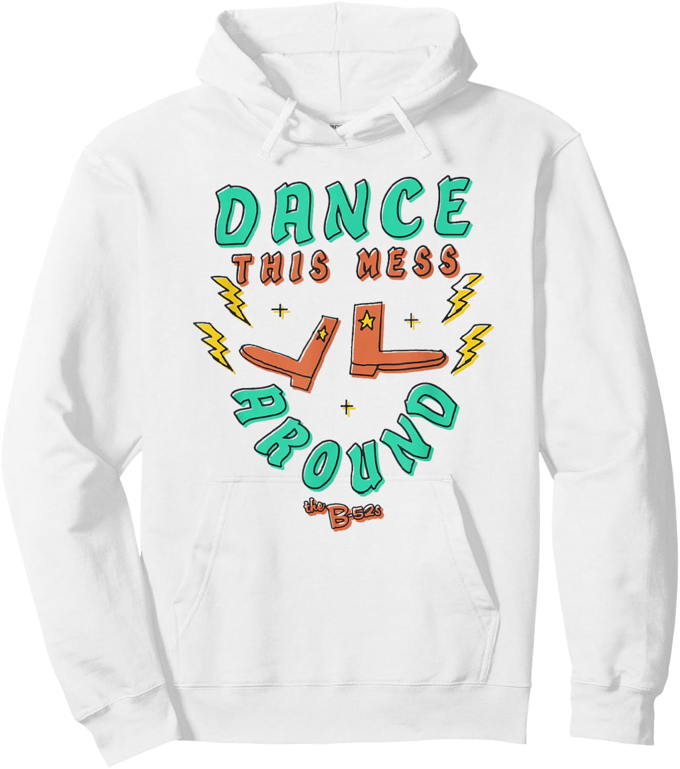 The B-52s - Dance This Mess Around Hoodie - Hoodie | White