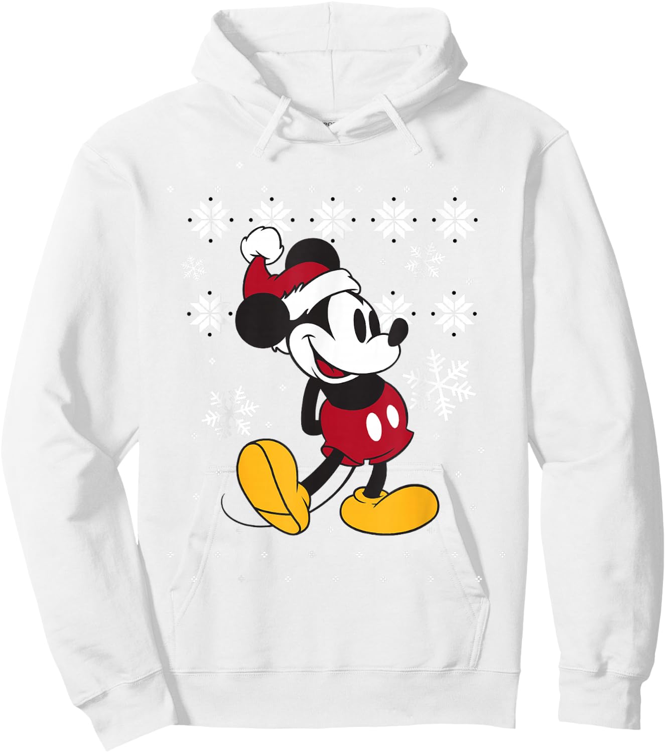 Disney - Mickey Mouse Winter Spirit Hoodie - Hoodie | White