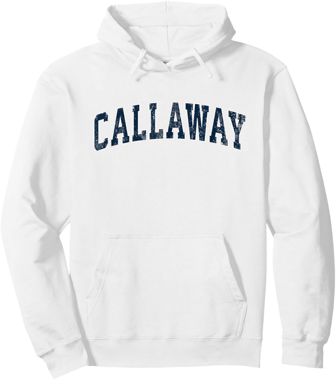 Callaway Florida FL Vintage Sports Design Navy Design Hoodie - Hoodie | White