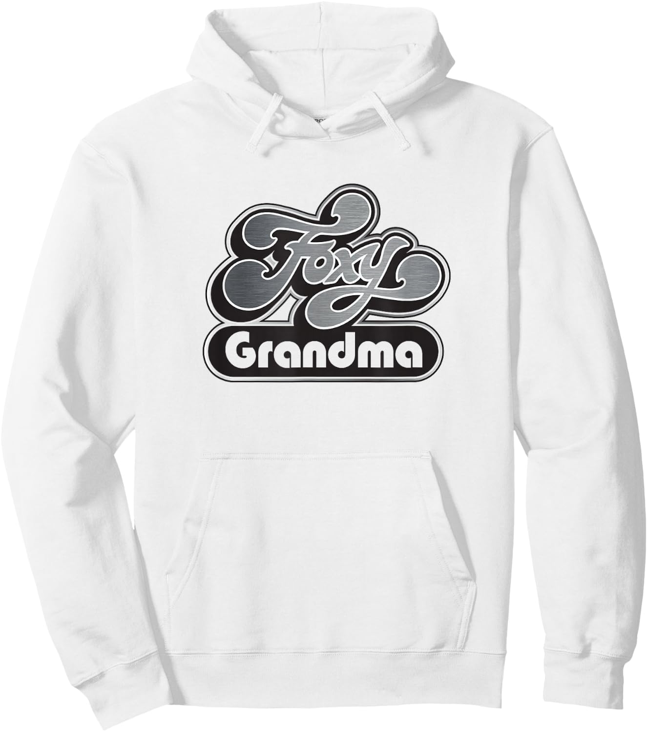 Foxy Grandma Funny Gift your grandmother Hoodie - Hoodie | White