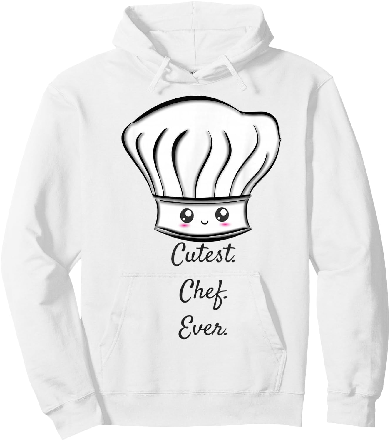 Chef T Shirt Cute World's Best Cutest Baker Cooking Ever Hoodie - Hoodie | White