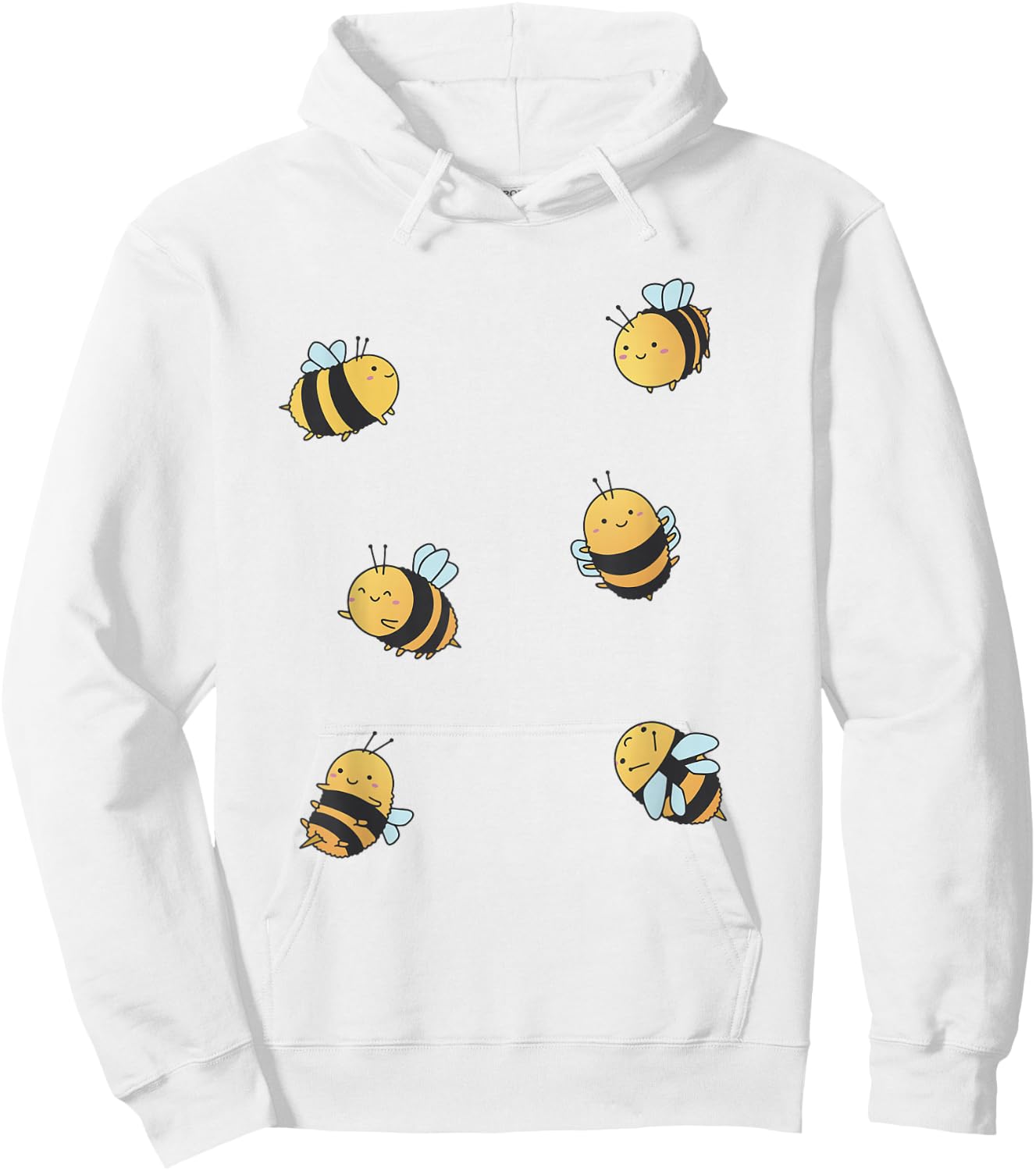 Children Wild Bee I Kids Bumble Bee I Bee Small Hoodie - Hoodie | White