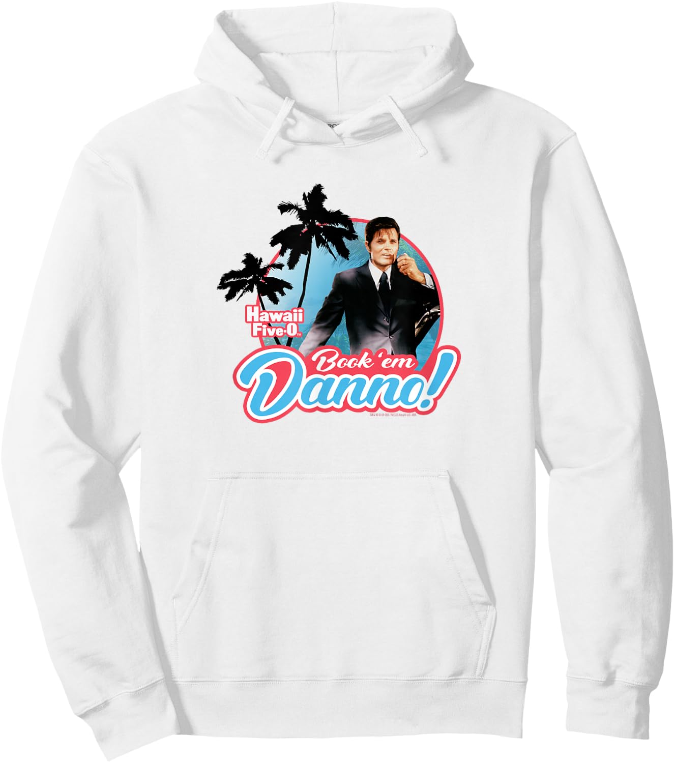 Hawaii Five-0 Book'em Danno Hoodie - Hoodie | White