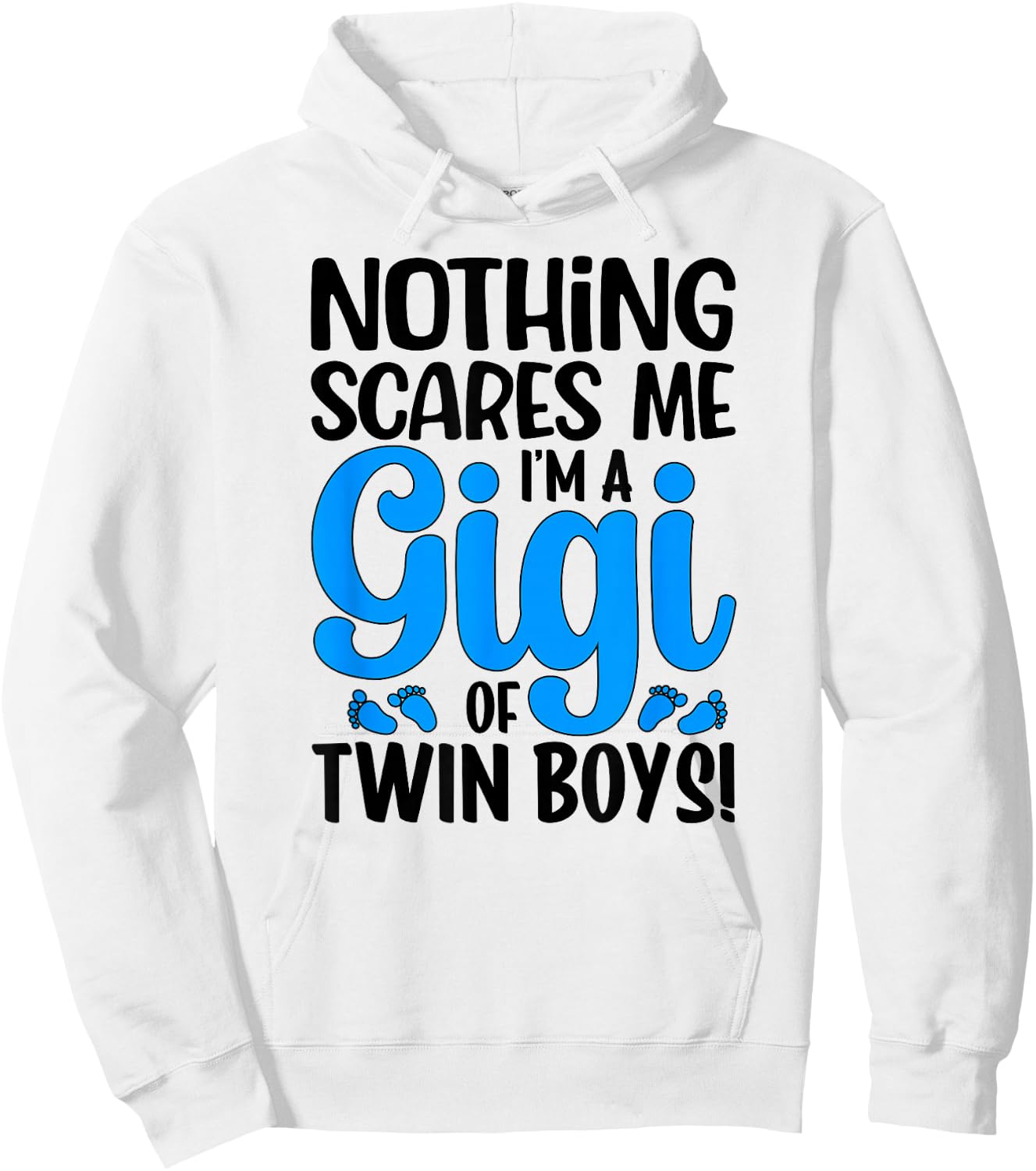 I'm A Gigi Of Twin Boys Twin Gigi Of Twins Hoodie - Hoodie | White