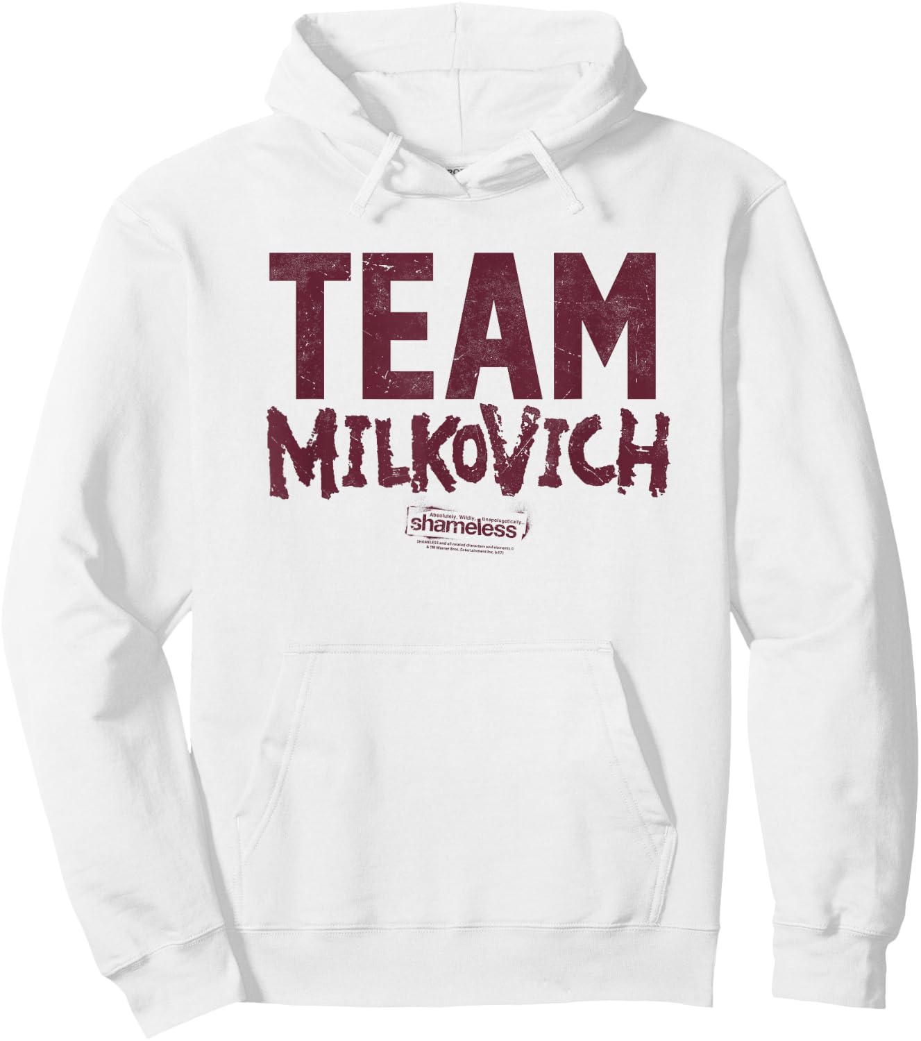 Shameless Team Milkovich Hoodie - Hoodie | White