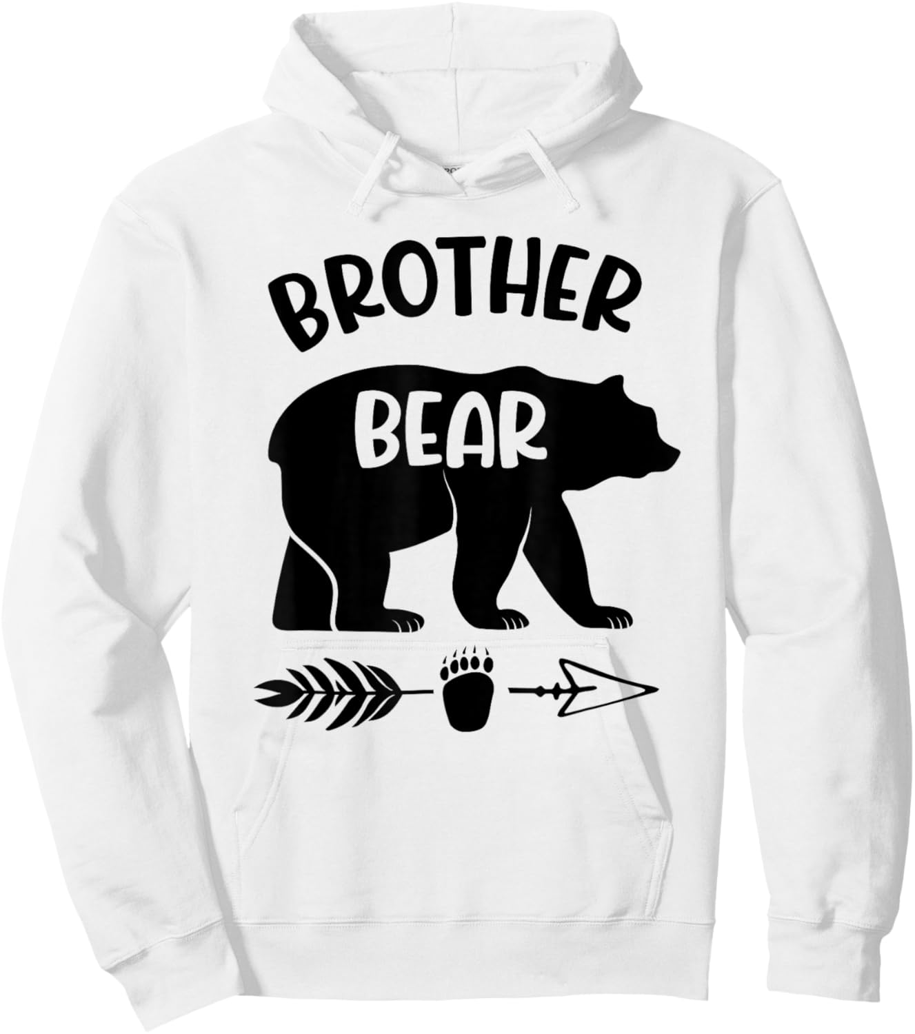 Brother Bear – Bold Family and Adventure Design Hoodie - Hoodie | White