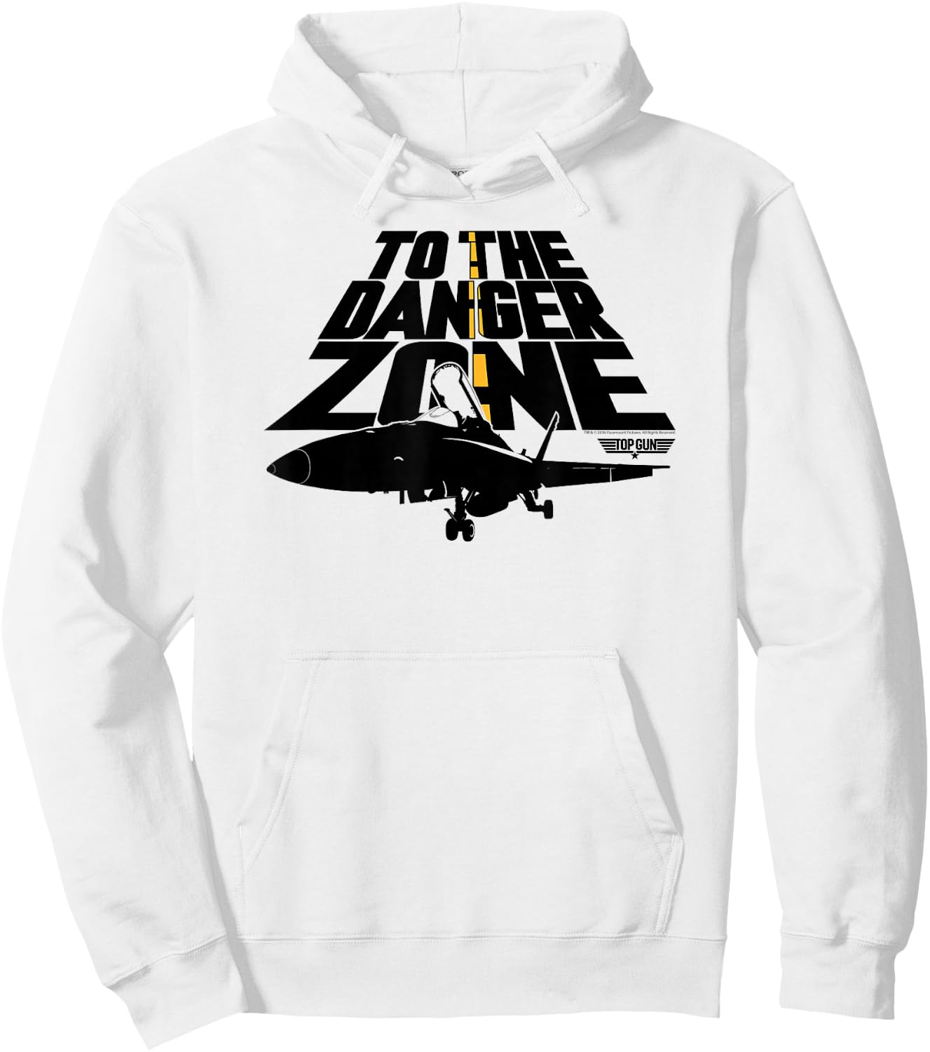 Top Gun To the Danger Zone Action Movie Hoodie - Hoodie | White