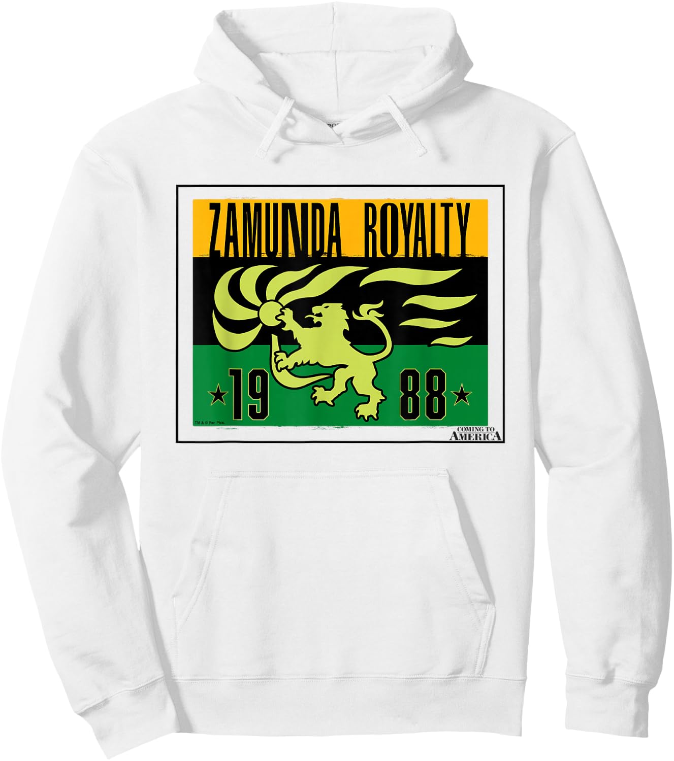 Coming To America Zamunda Royalty 1988 Hoodie - Hoodie | White