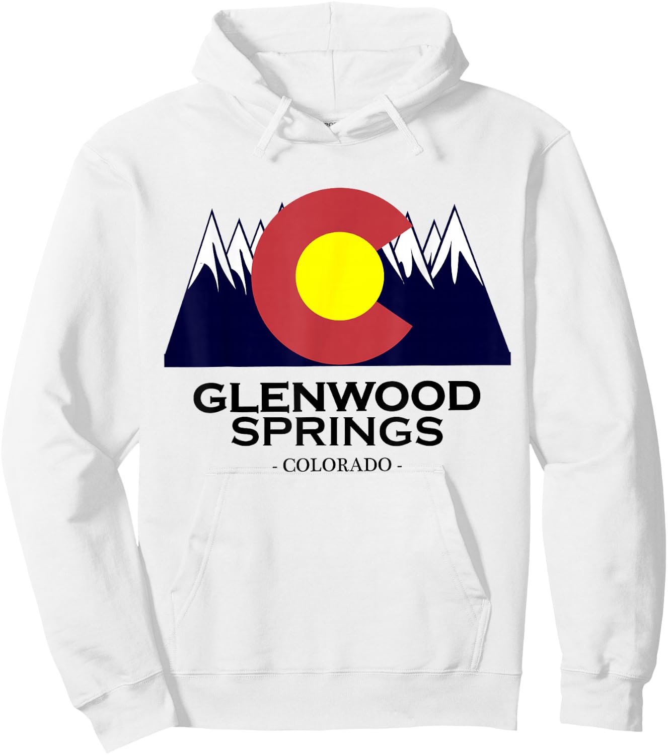 Glenwood Springs Colorado - | Mountain - Gift Hoodie - Hoodie | White