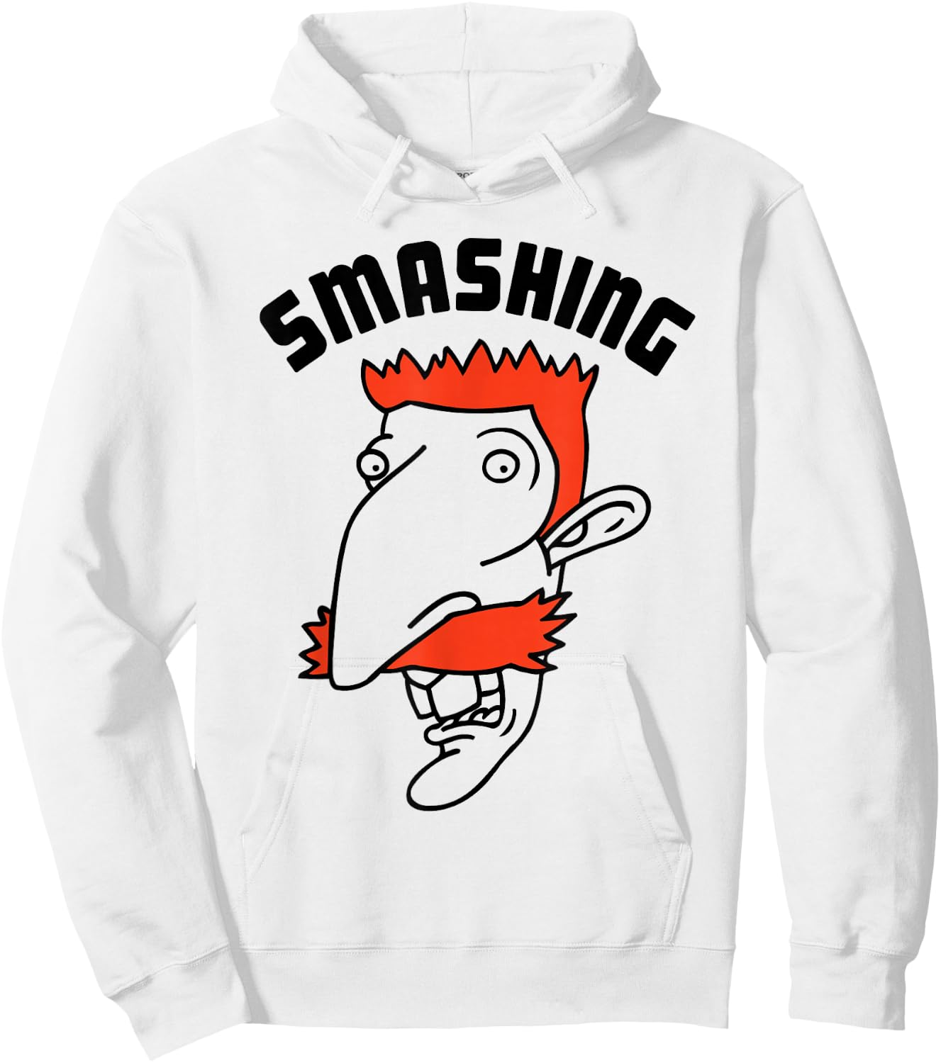 The Wild Thornberrys "Smashing" Nigel's Head Hoodie - Hoodie | White