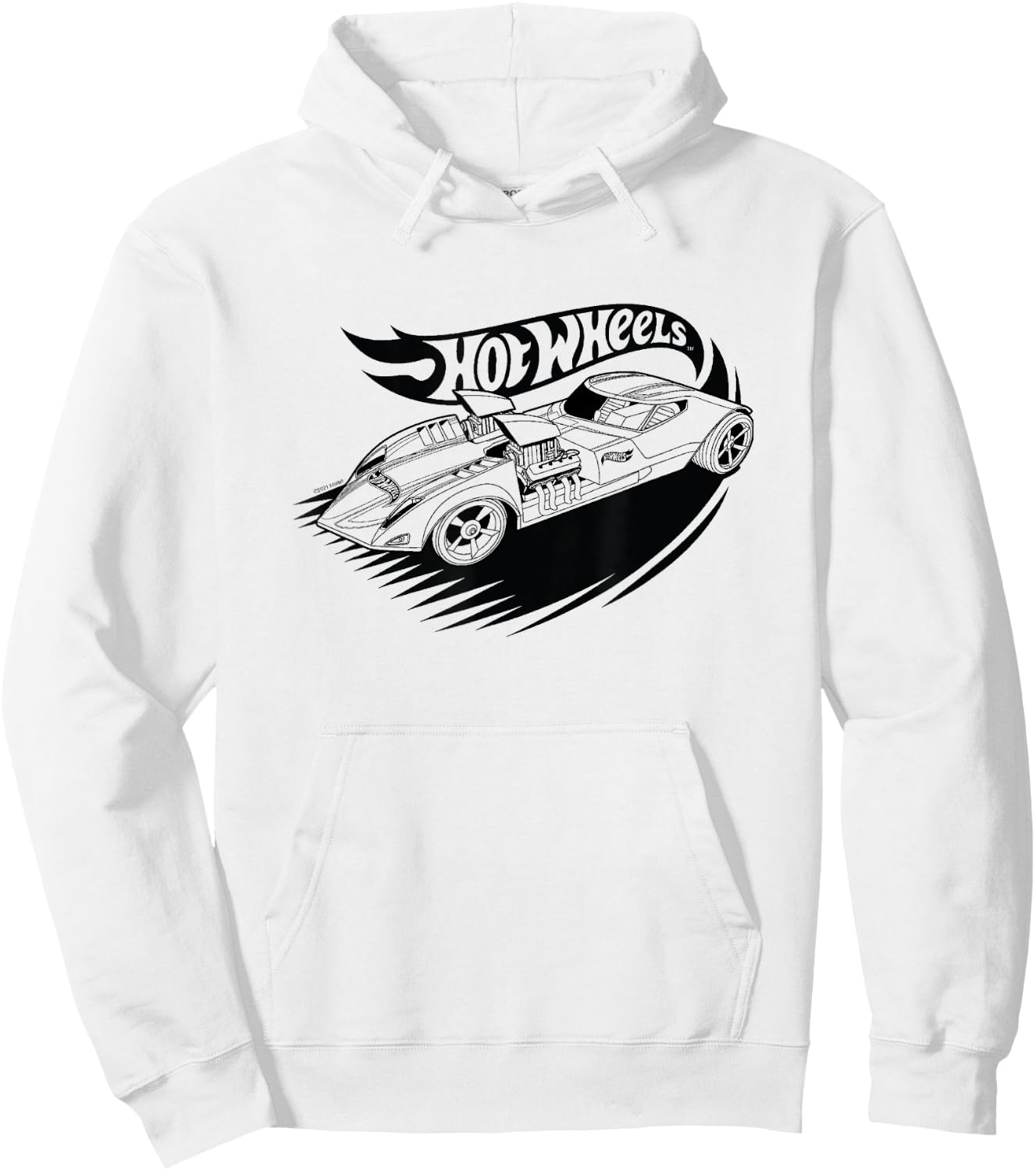 Hot Wheels - Twin Mill Hoodie - Hoodie | White