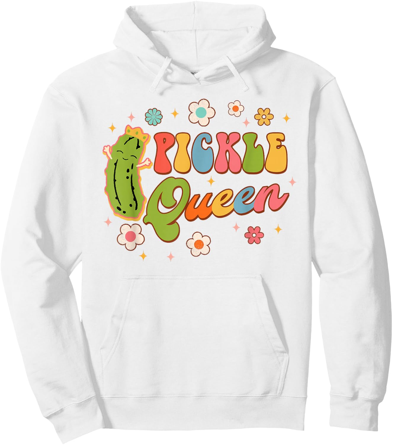 Pickle Queen Bridal Shower Bride To Be Bachelorette Matching Hoodie - Hoodie | White