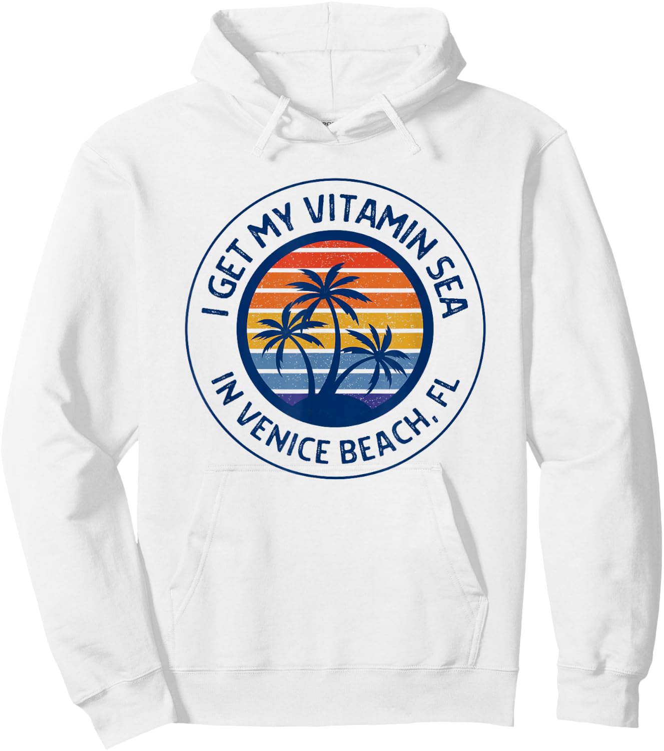 Venice Beach FL Venice Beach Vacation Venice Beach Florida Women Kids Hoodie - Hoodie | White