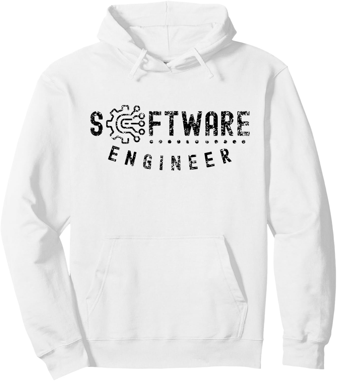 Software Engineer Coding Developer Developing Coder Hoodie - Hoodie | White