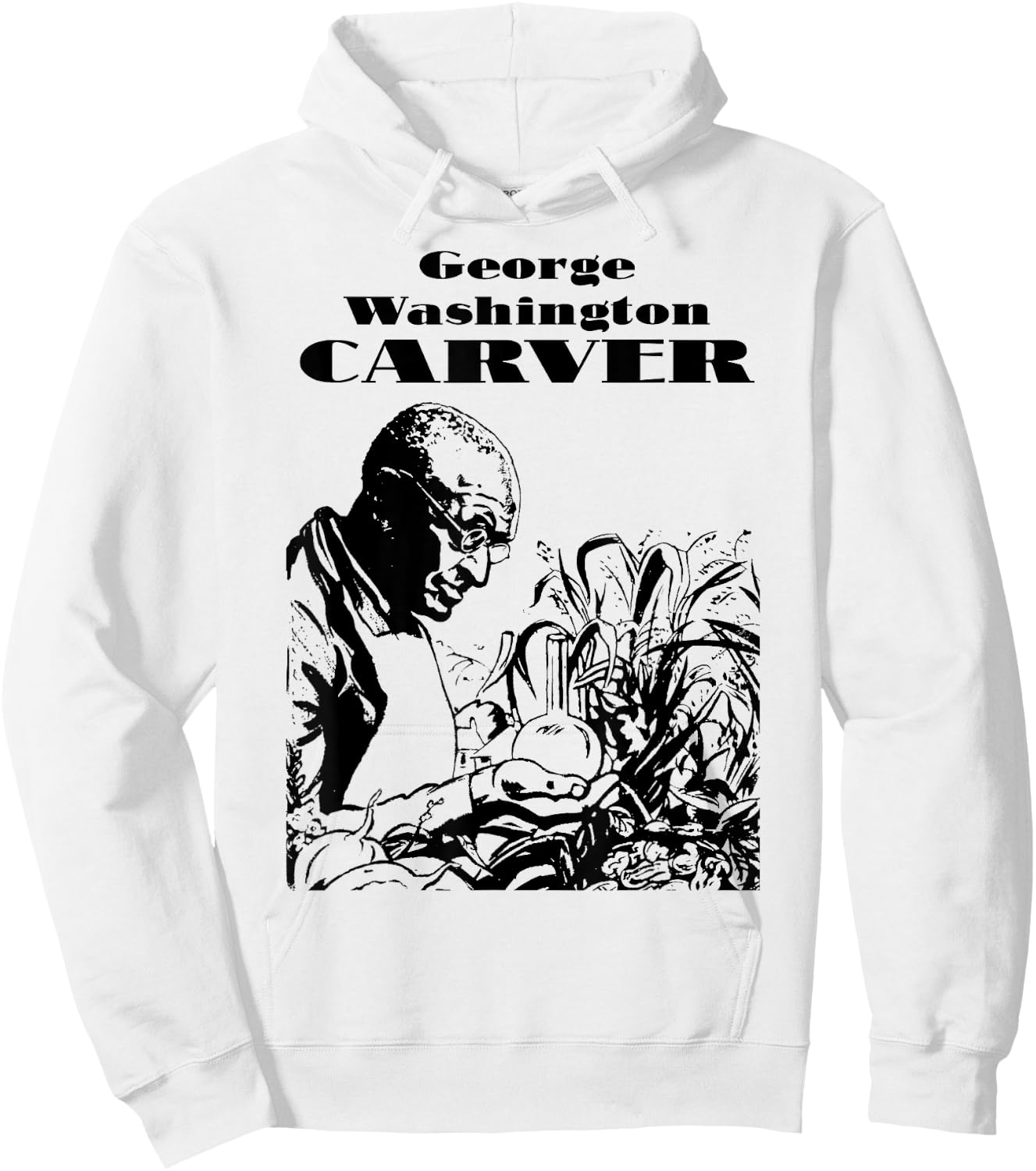 Famous African American Scientist Inventor Black History Hoodie - Hoodie | White