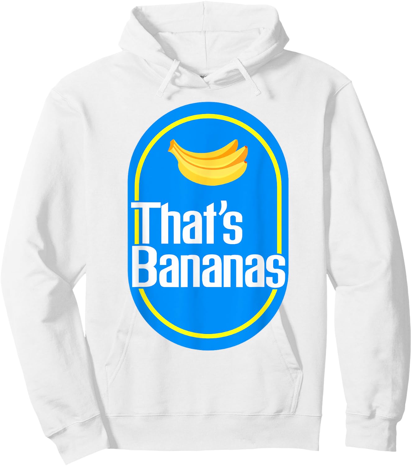 Funny Bananas Shirt That's Bananas Halloween Costume Hoodie - Hoodie | White