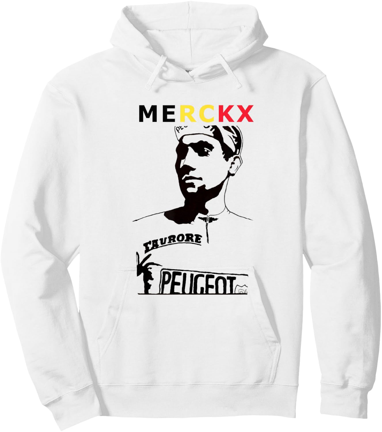 Eddy Merckx Cycling Apparel Hoodie - Hoodie | White