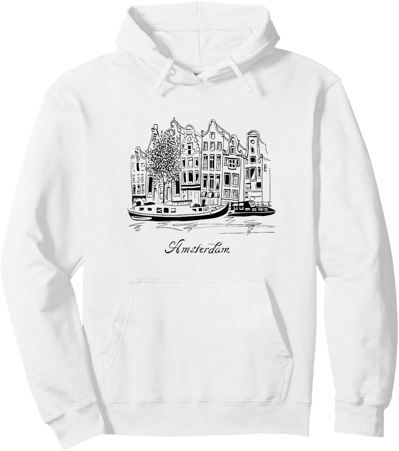 Amsterdam Hoodie - Hoodie | White