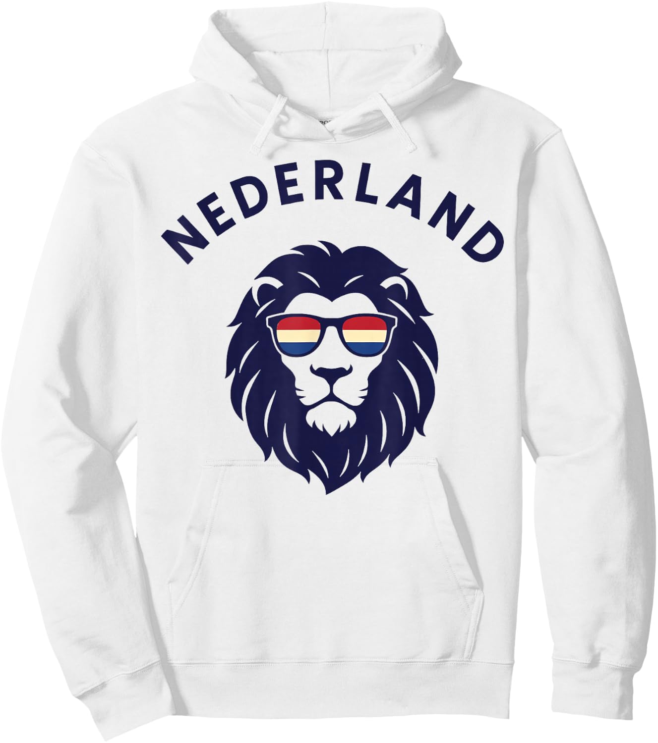 Classic Holland Orange Nederland Lion, Retro Netherlands Hoodie - Hoodie | White