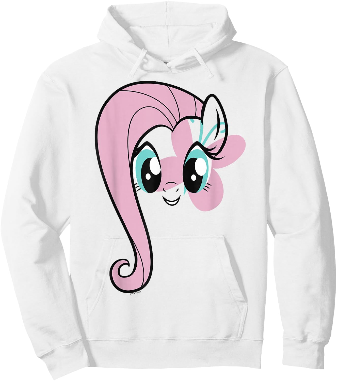 My Little Pony: Friendship is Magic Fluttershy Big Face Hoodie - Hoodie | White