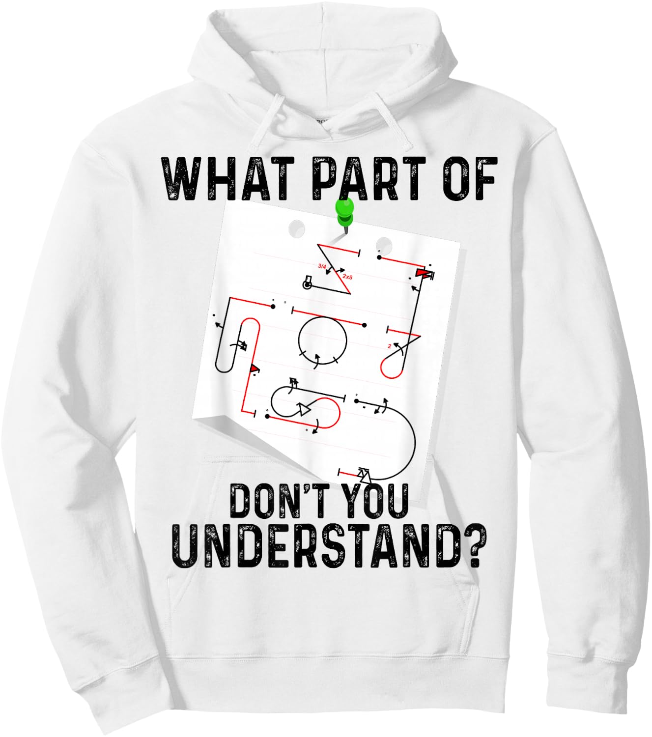 What Part Of Don't You Understand Aerobatic Aresti Figures Hoodie - Hoodie | White