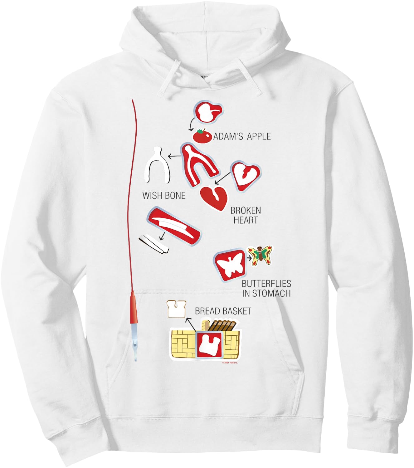 Operation Halloween Operation Costume Hoodie - Hoodie | White
