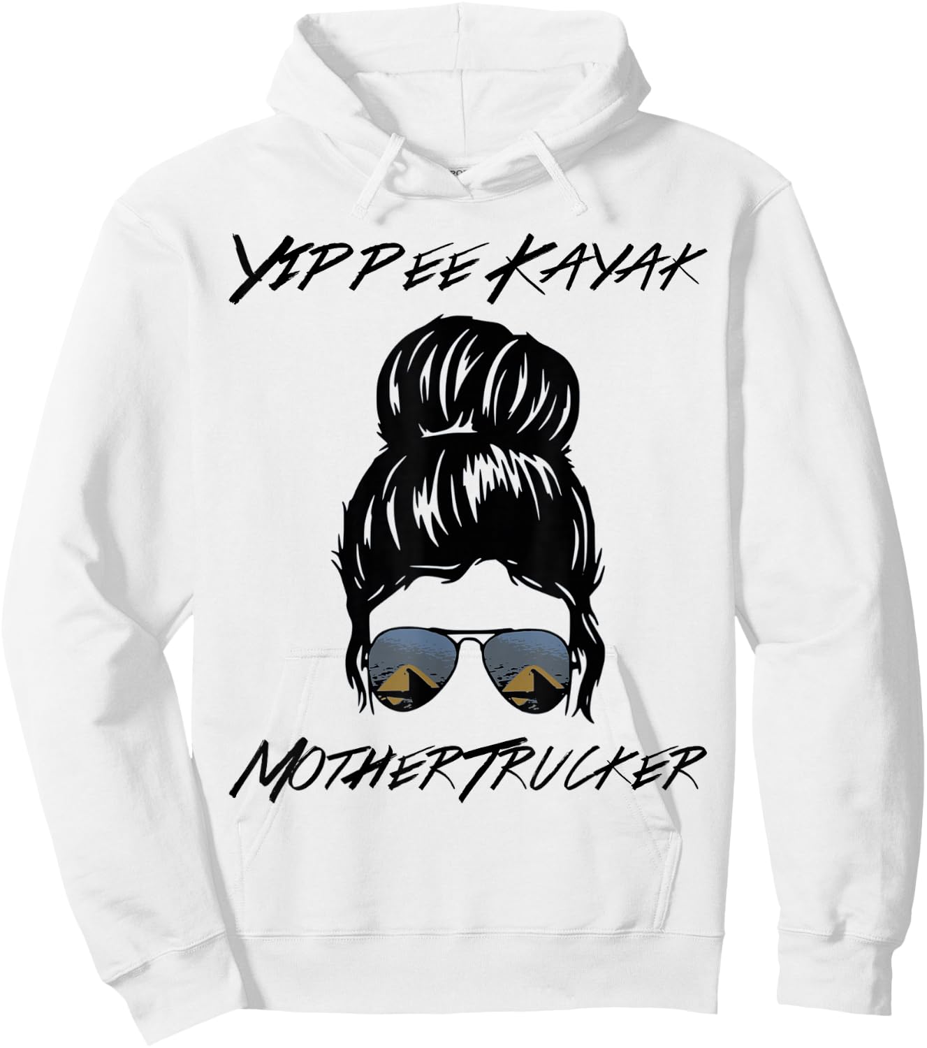 Yippee Kayak Hoodie - Hoodie | White