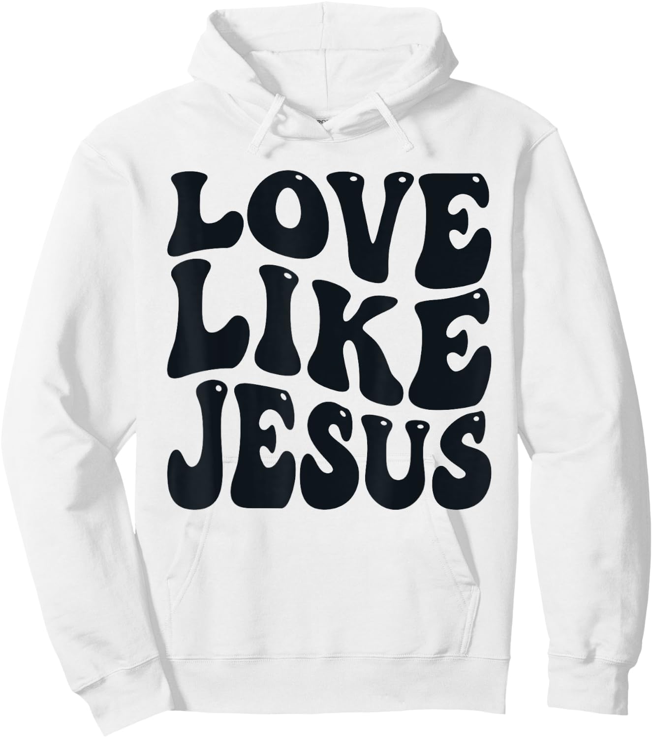 Christian Love Like Jesus Hoodie - Hoodie | White