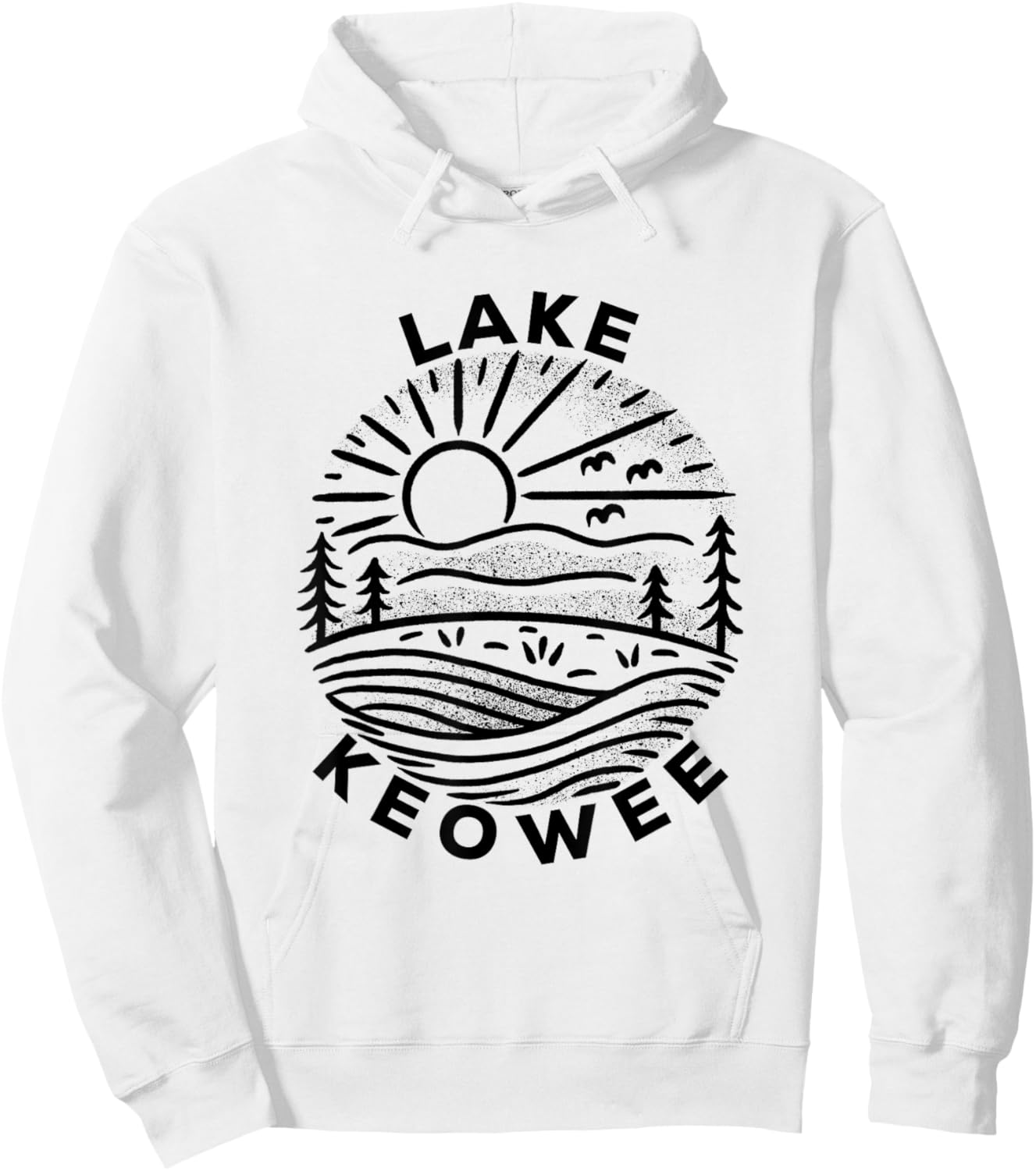 Lake Keowee SC Hoodie - Hoodie | White