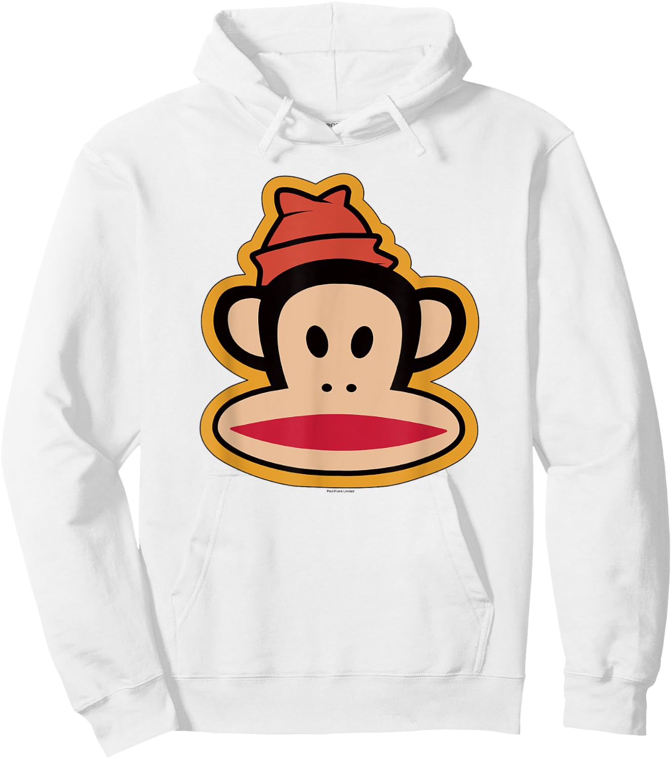 Paul Frank Julius Beanie Big Face Hoodie - Hoodie | White