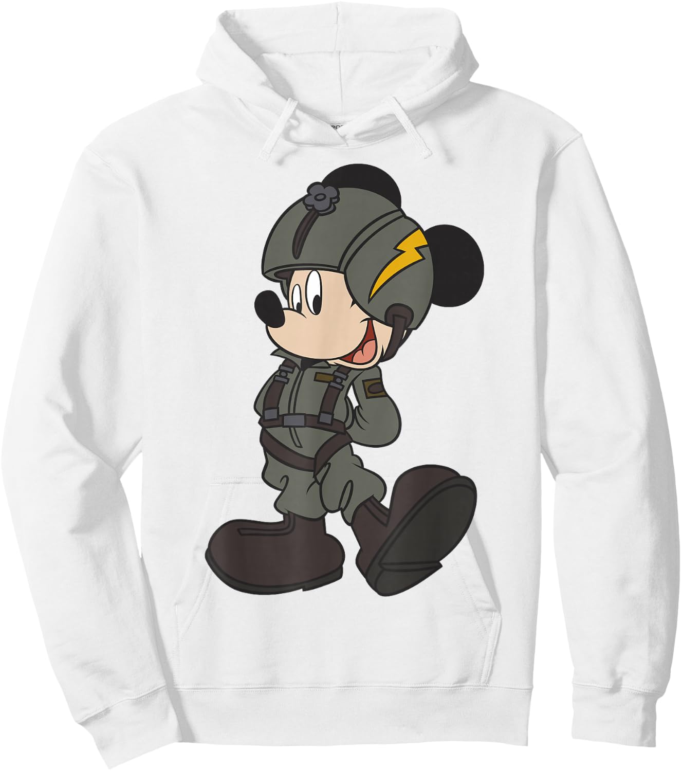 Disney Mickey Mouse Jet Pilot Outfit Hoodie - Hoodie | White