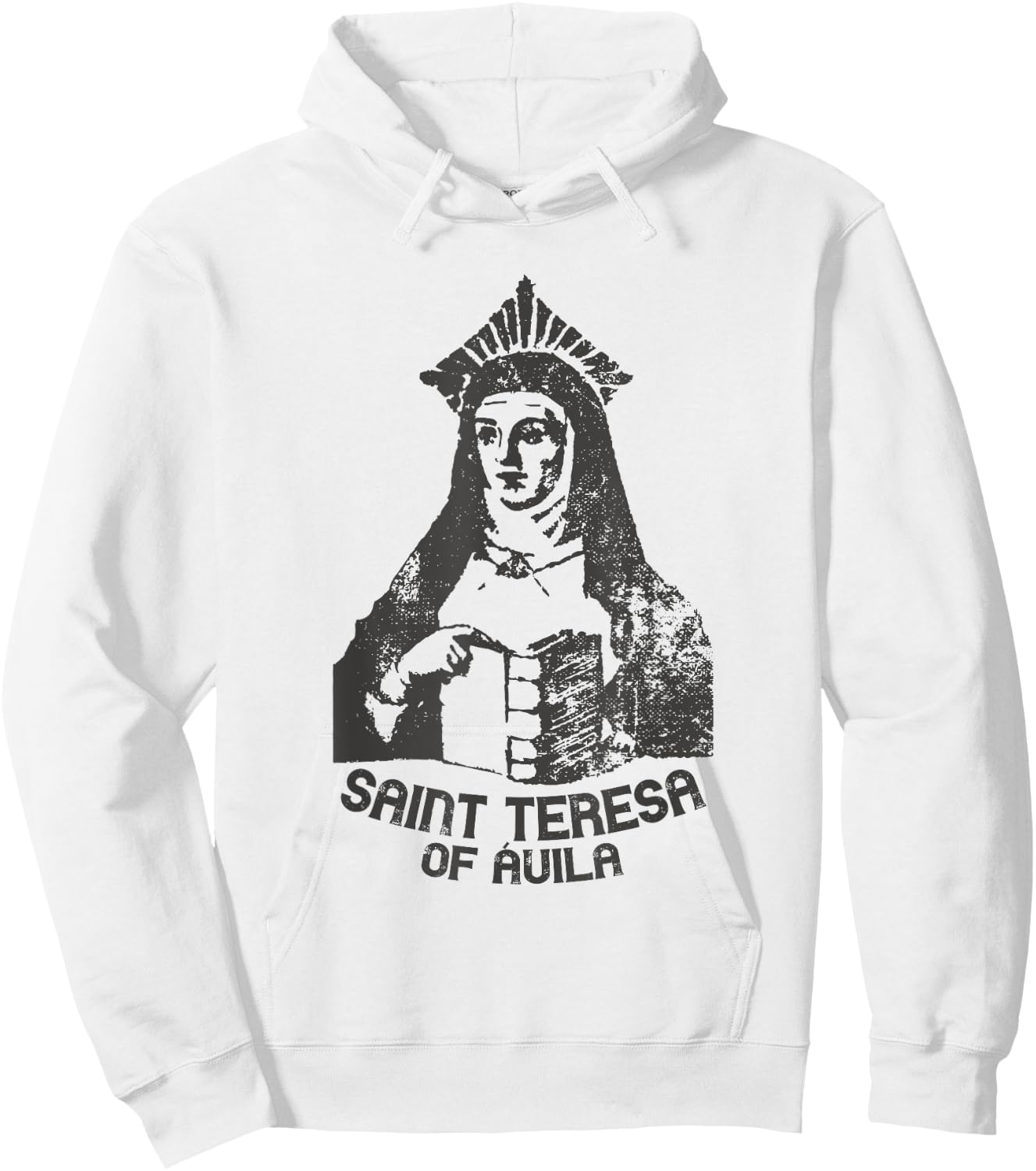 Saint Teresa of Avila Women Doctors of the Church Catholic Hoodie - Hoodie | White